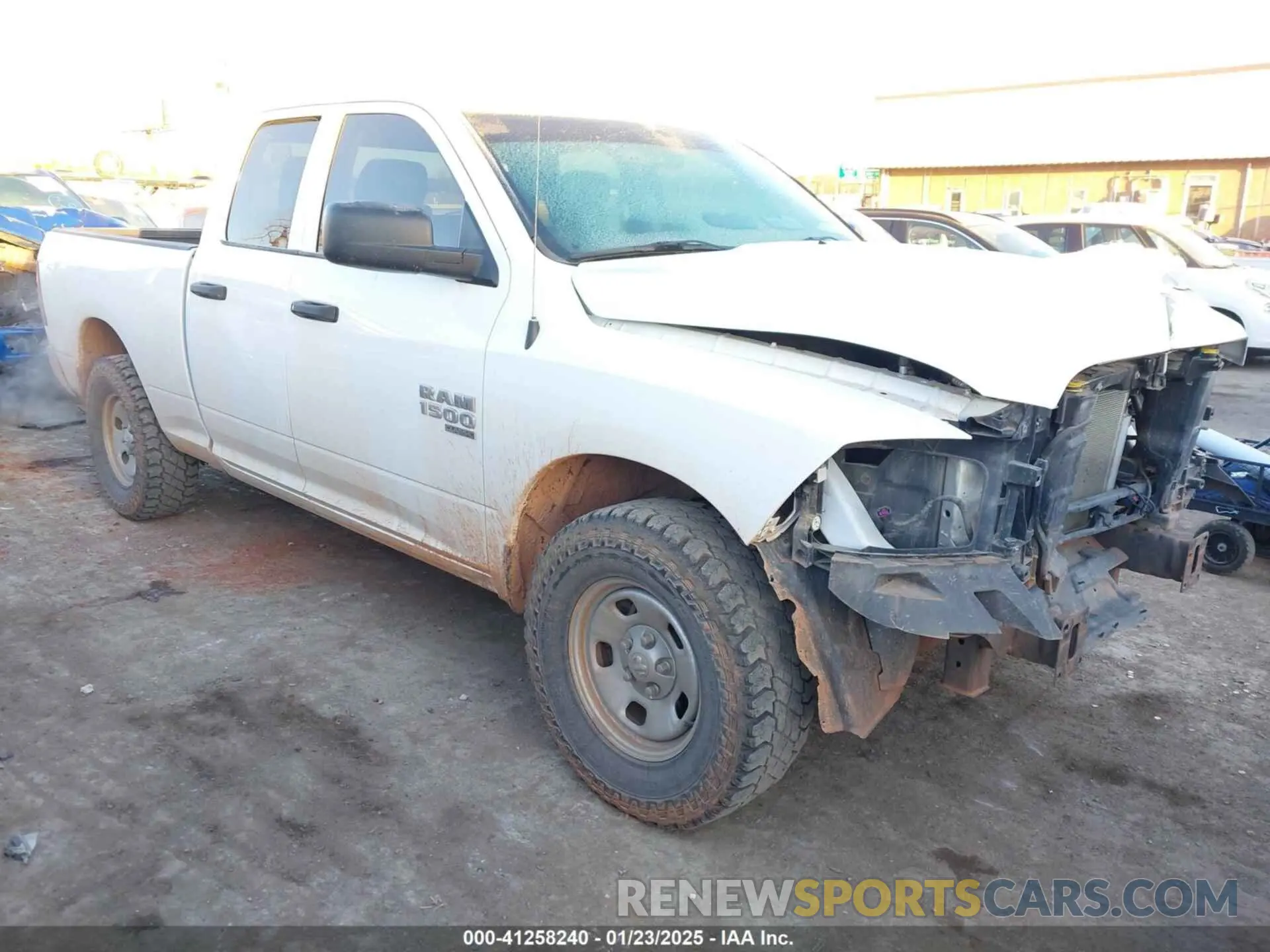 1 Photograph of a damaged car 1C6RR7FGXKS614045 RAM 1500 CLASSIC 2019