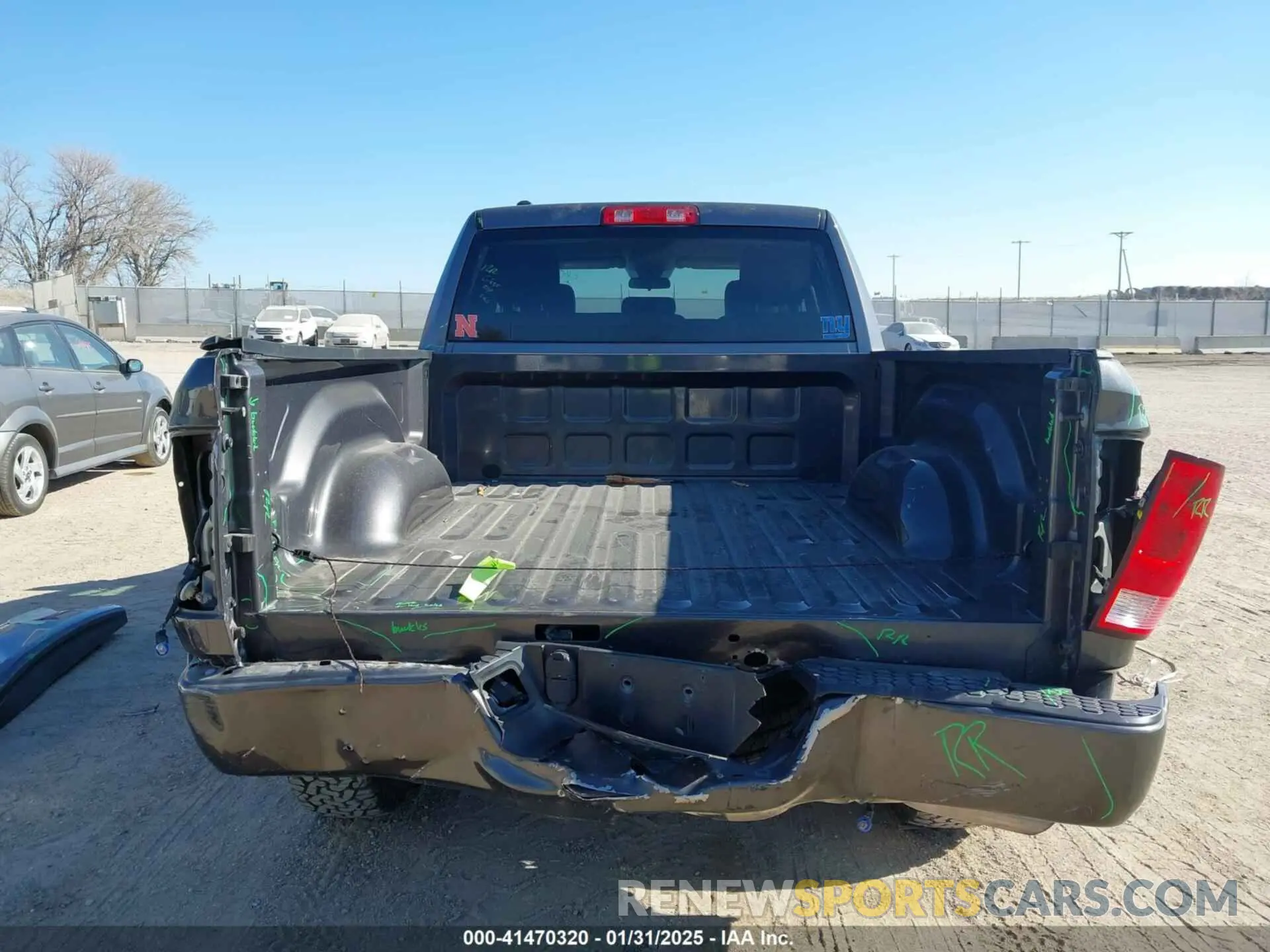 17 Photograph of a damaged car 1C6RR7FT3KS631671 RAM 1500 CLASSIC 2019
