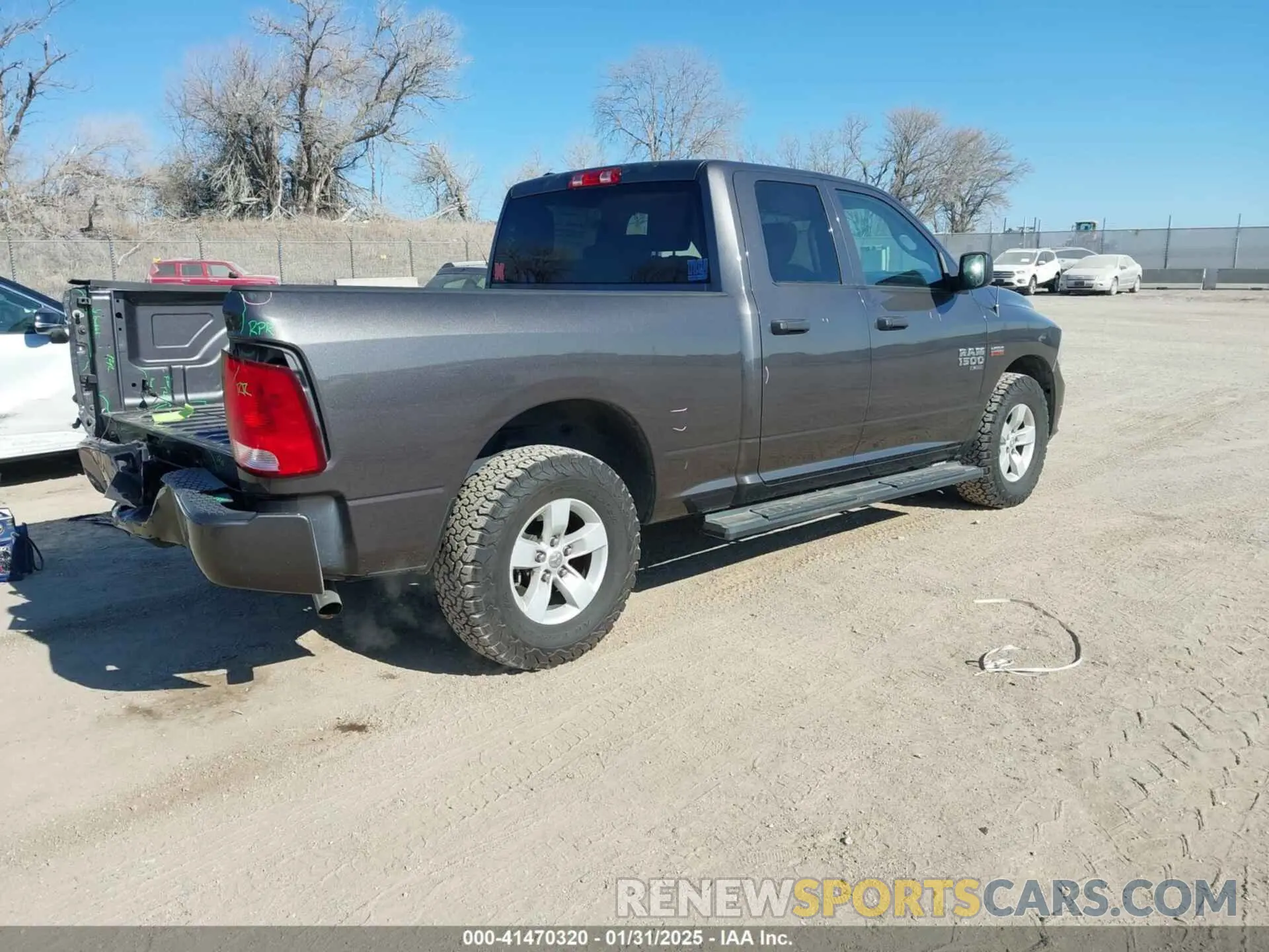 4 Photograph of a damaged car 1C6RR7FT3KS631671 RAM 1500 CLASSIC 2019