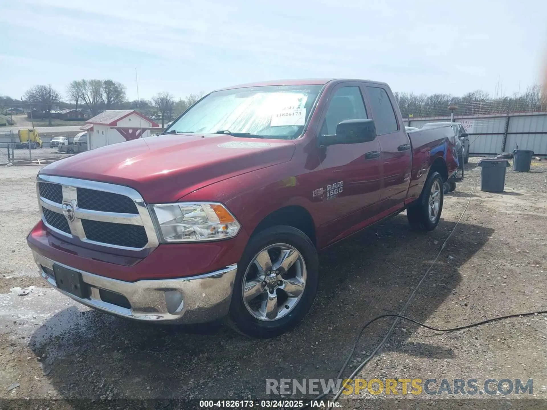 2 Photograph of a damaged car 1C6RR7FT4KS743377 RAM 1500 CLASSIC 2019