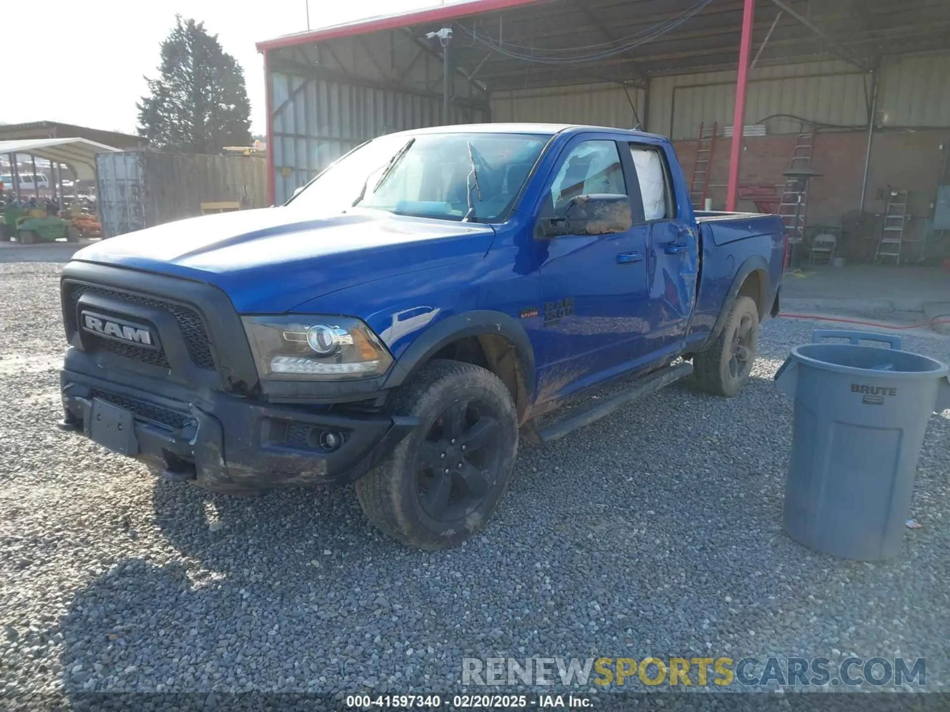 2 Фотография поврежденного автомобиля 1C6RR7GT7KS648424 RAM 1500 CLASSIC 2019