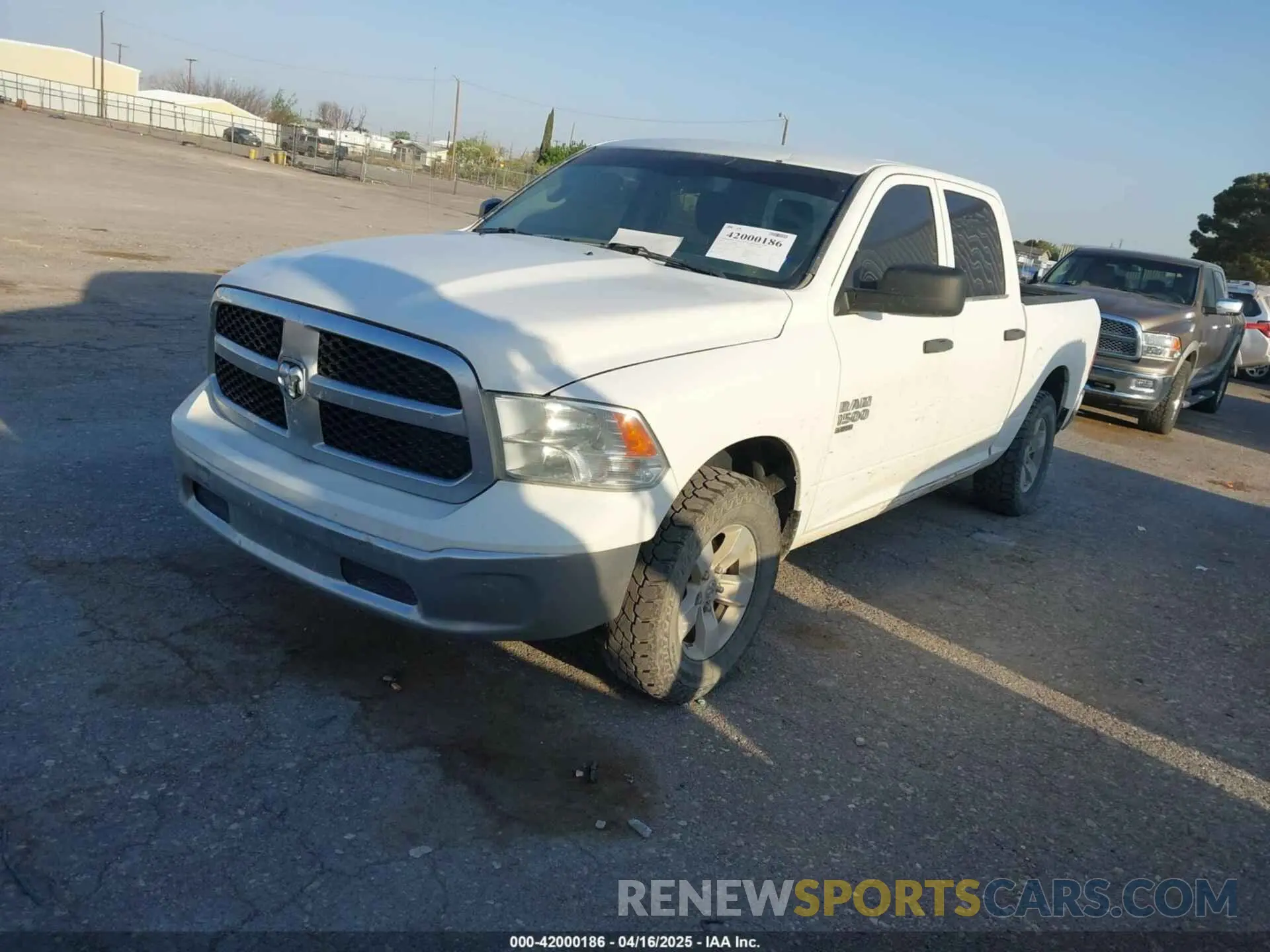 2 Фотография поврежденного автомобиля 1C6RR7KG8KS520218 RAM 1500 CLASSIC 2019