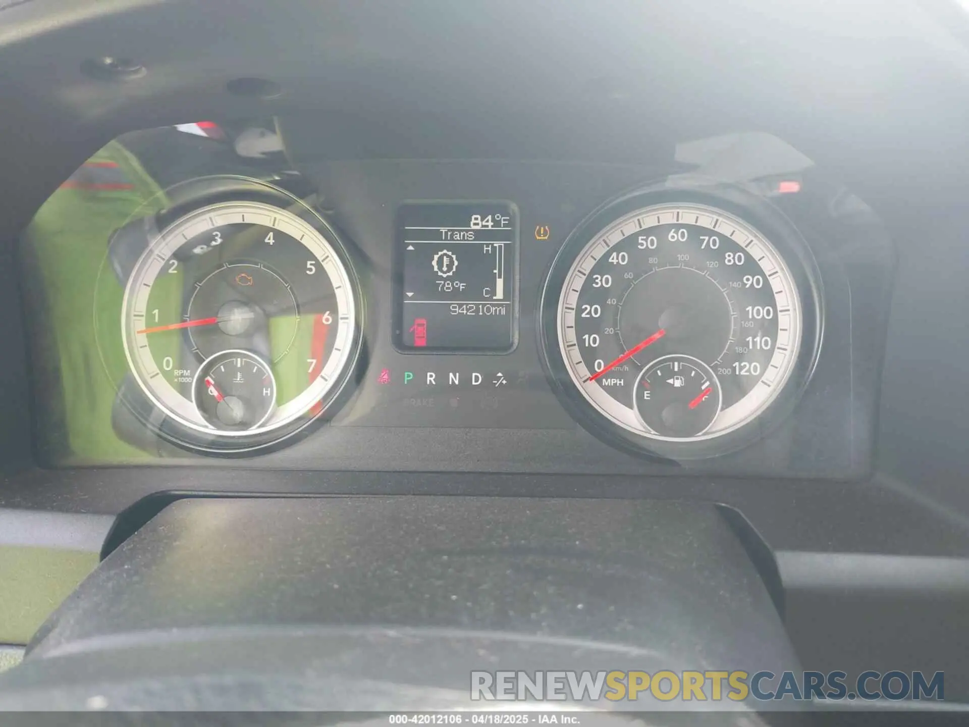 7 Фотография поврежденного автомобиля 1C6RR7KT0KS602005 RAM 1500 CLASSIC 2019