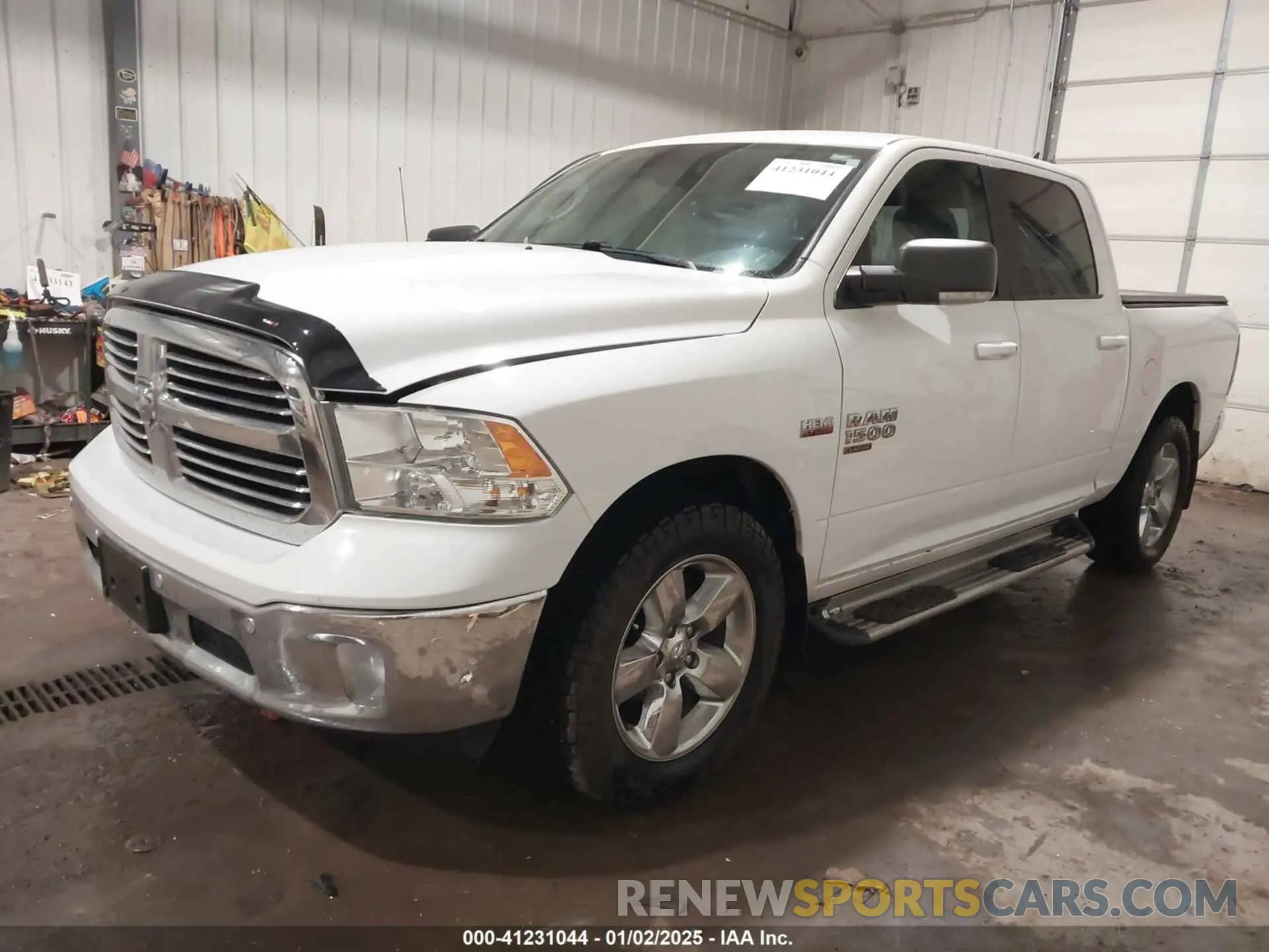 2 Photograph of a damaged car 1C6RR7LT5KS659203 RAM 1500 CLASSIC 2019