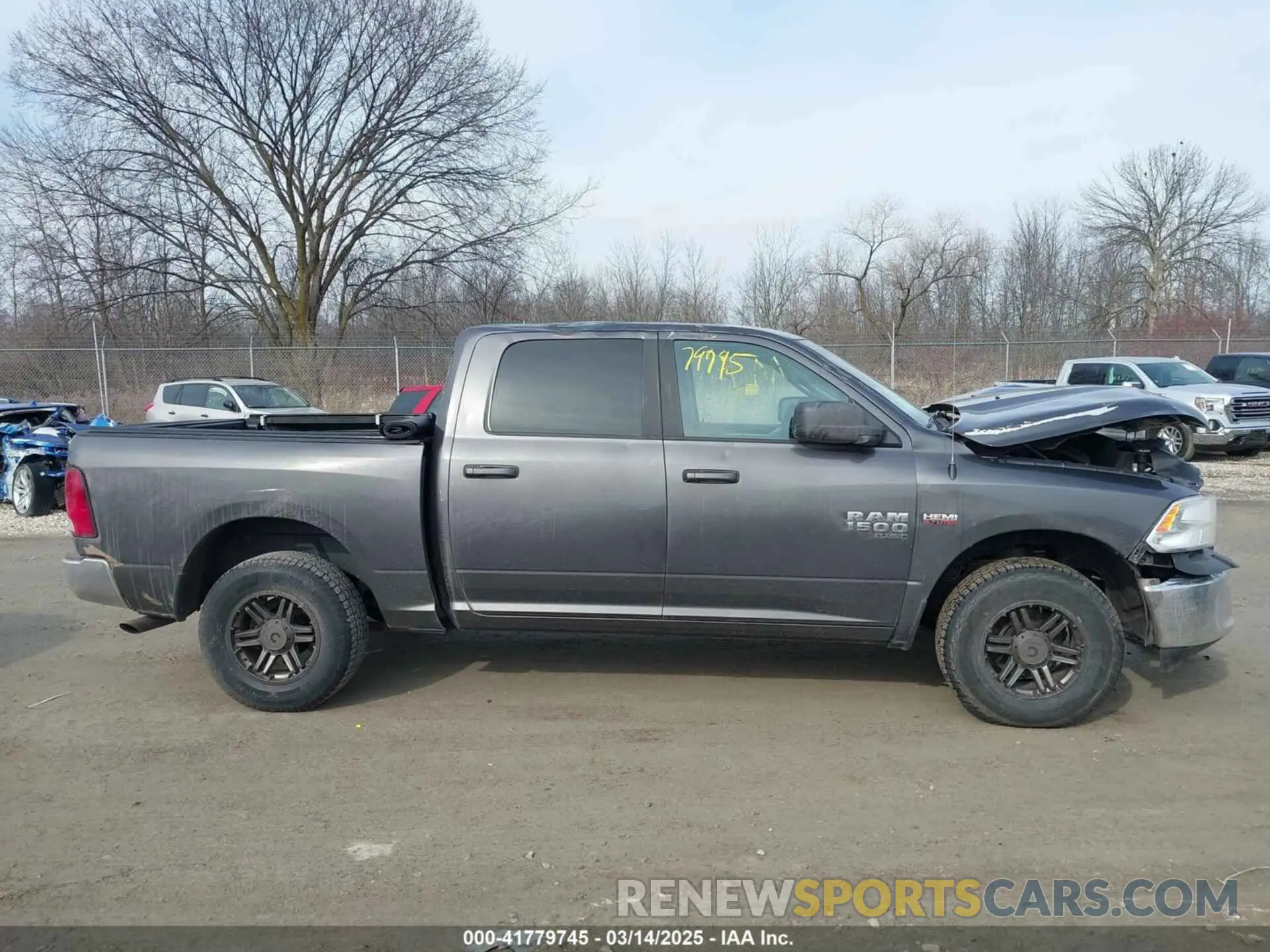 14 Photograph of a damaged car 1C6RR7LT6KS609586 RAM 1500 CLASSIC 2019