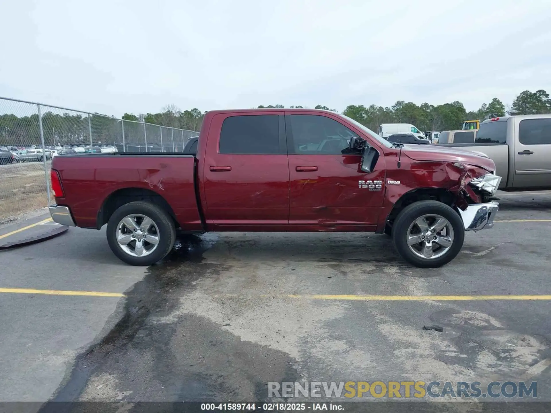 14 Photograph of a damaged car 1C6RR7LT6KS623925 RAM 1500 CLASSIC 2019