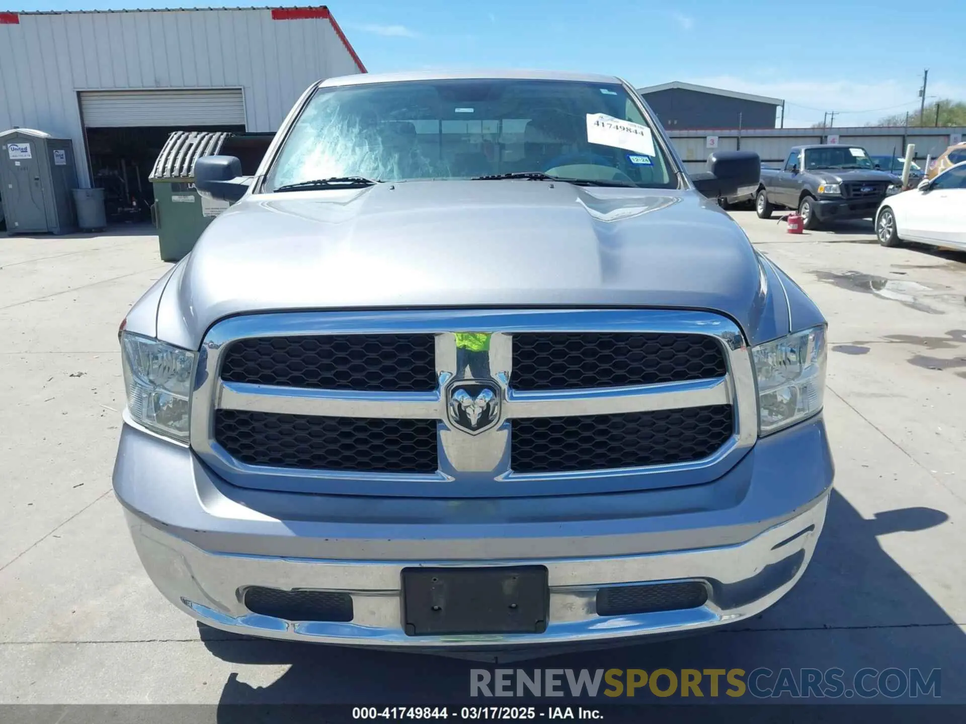 12 Photograph of a damaged car 1C6RR7LT8KS605782 RAM 1500 CLASSIC 2019