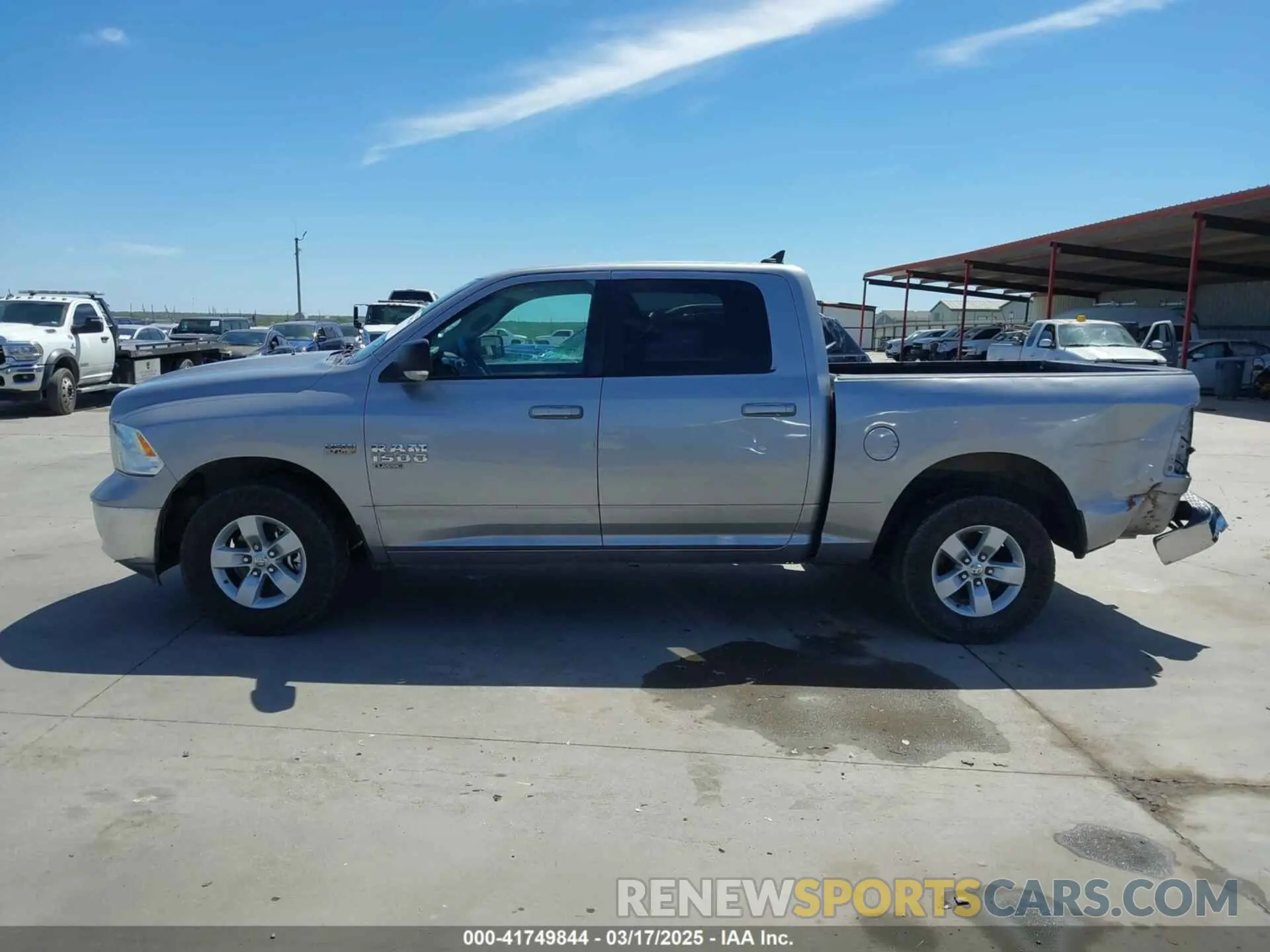 14 Photograph of a damaged car 1C6RR7LT8KS605782 RAM 1500 CLASSIC 2019