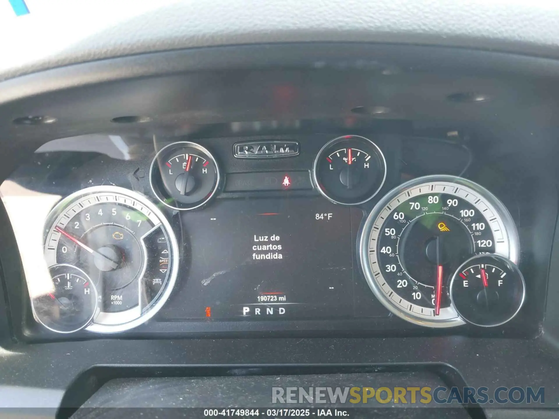 15 Photograph of a damaged car 1C6RR7LT8KS605782 RAM 1500 CLASSIC 2019