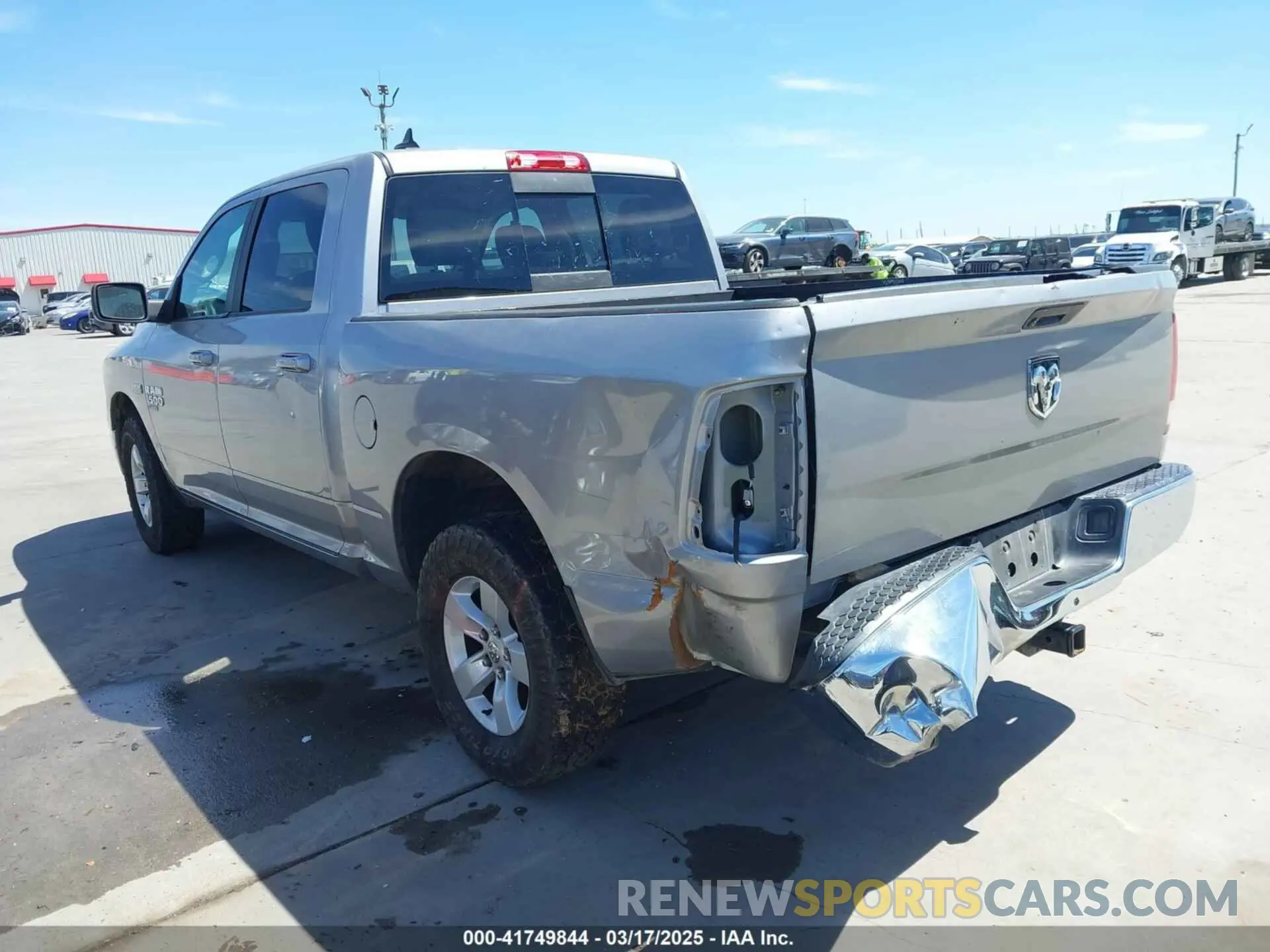 6 Photograph of a damaged car 1C6RR7LT8KS605782 RAM 1500 CLASSIC 2019