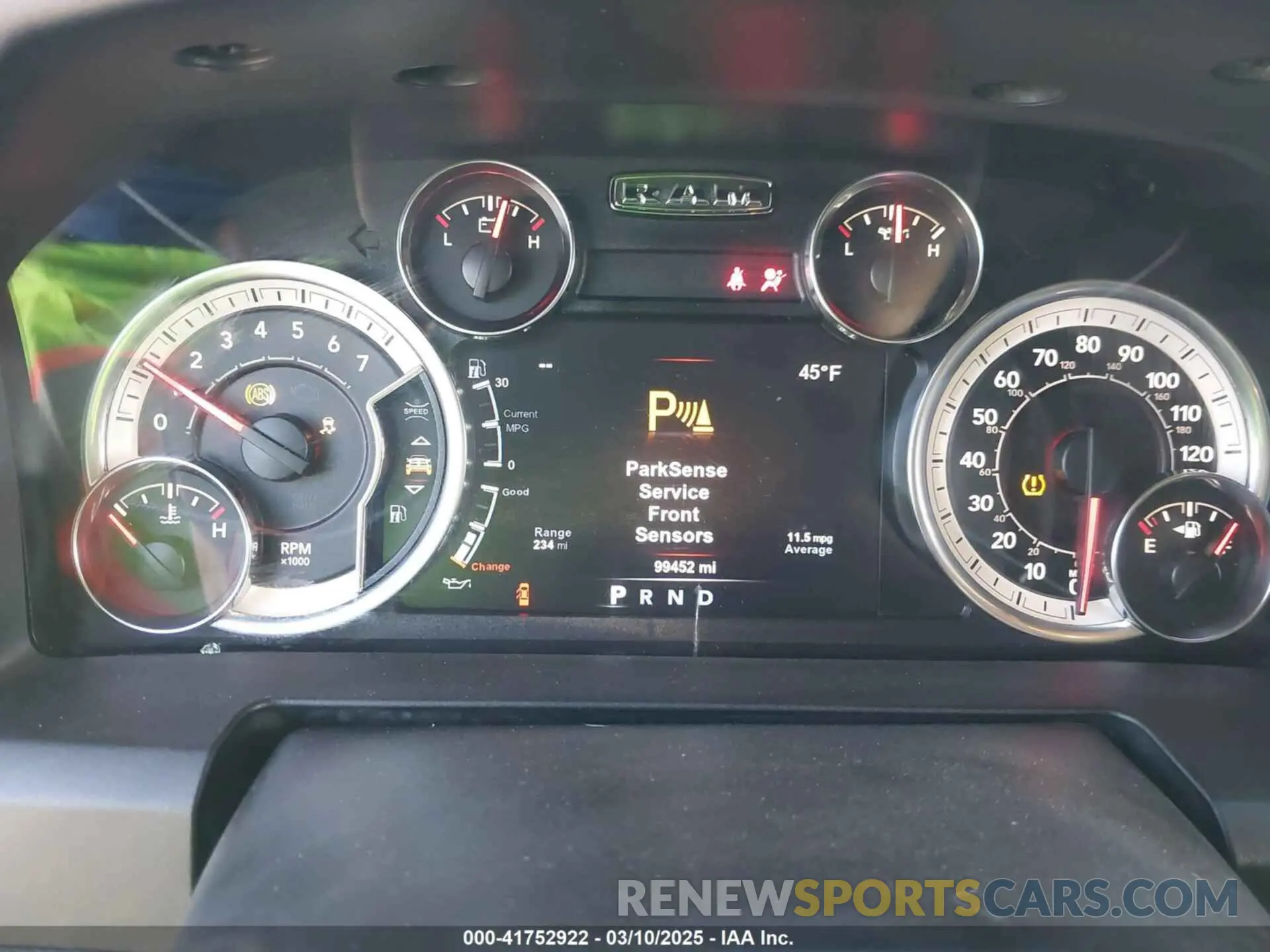 7 Фотография поврежденного автомобиля 1C6RR7LT9KS527190 RAM 1500 CLASSIC 2019