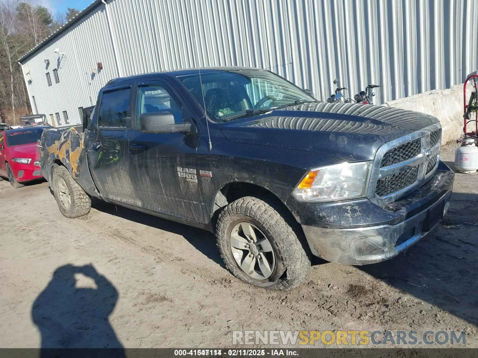 1 Photograph of a damaged car 1C6RR7TT2KS576702 RAM 1500 CLASSIC 2019