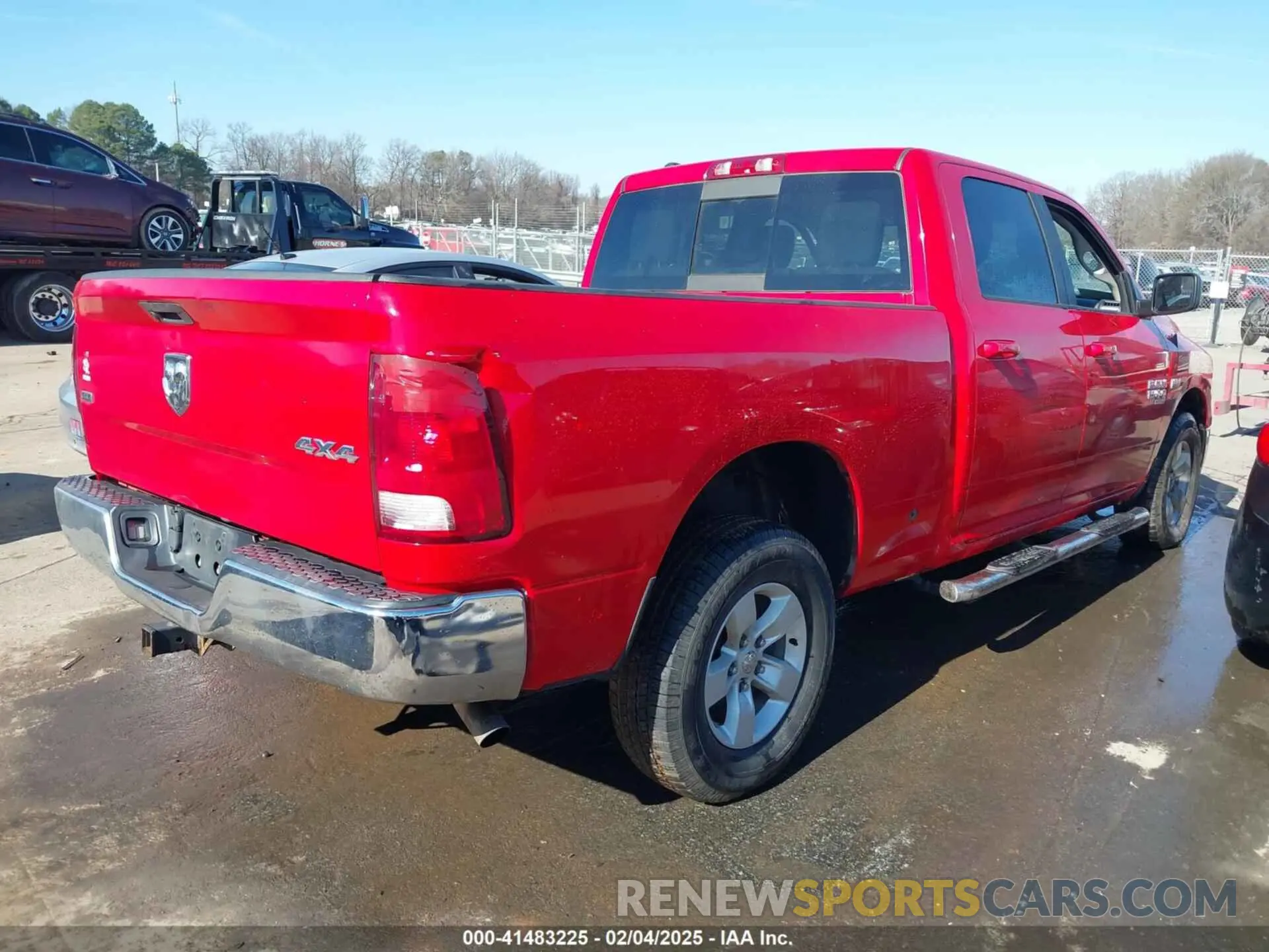 4 Photograph of a damaged car 1C6RR7TT5KS516896 RAM 1500 CLASSIC 2019
