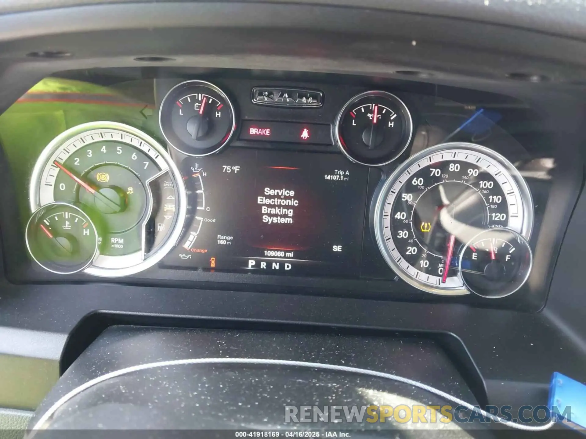 7 Photograph of a damaged car 1C6RR7TT7KS702732 RAM 1500 CLASSIC 2019
