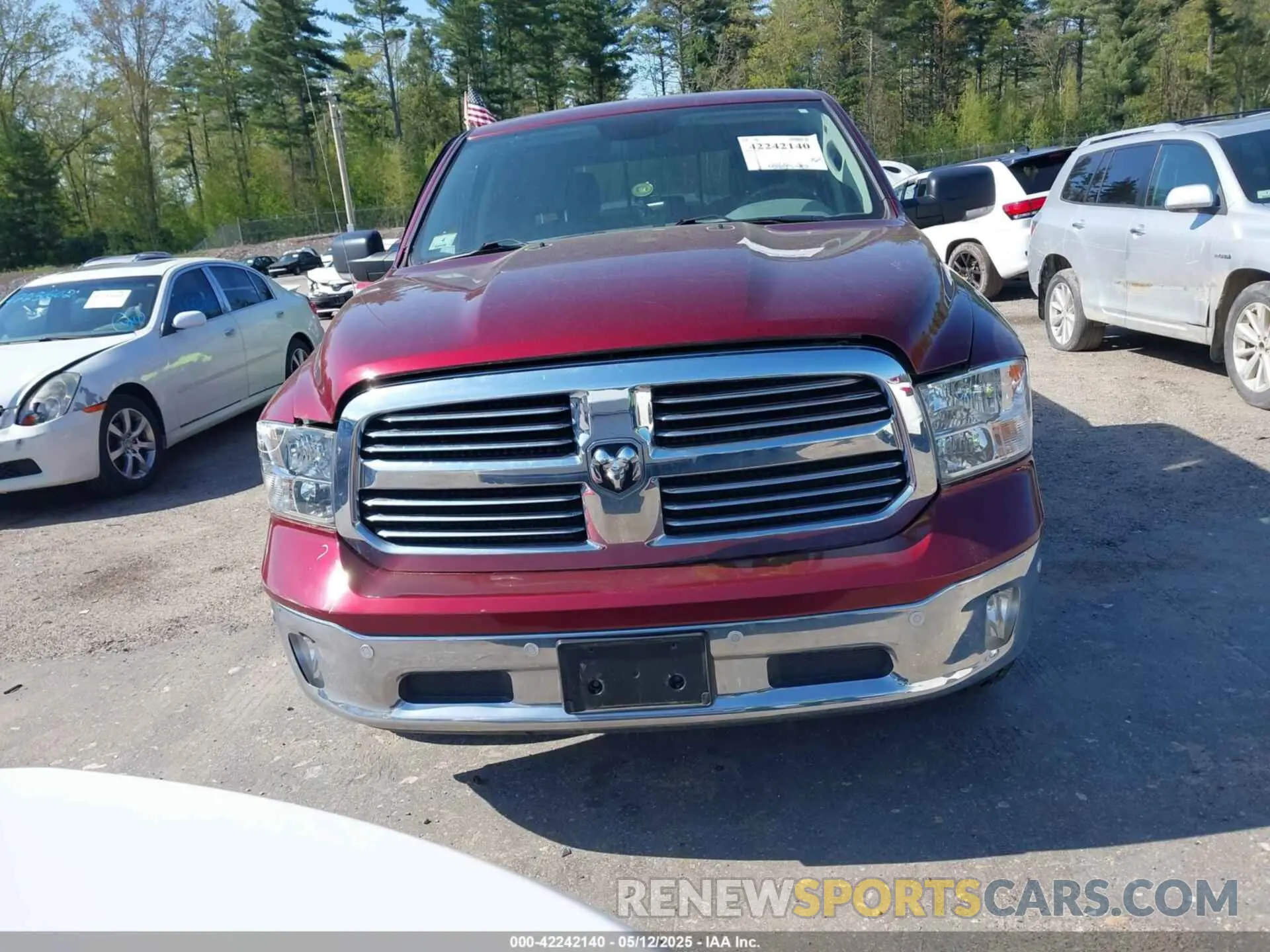 13 Photograph of a damaged car 1C6RR7TT8KS606267 RAM 1500 CLASSIC 2019