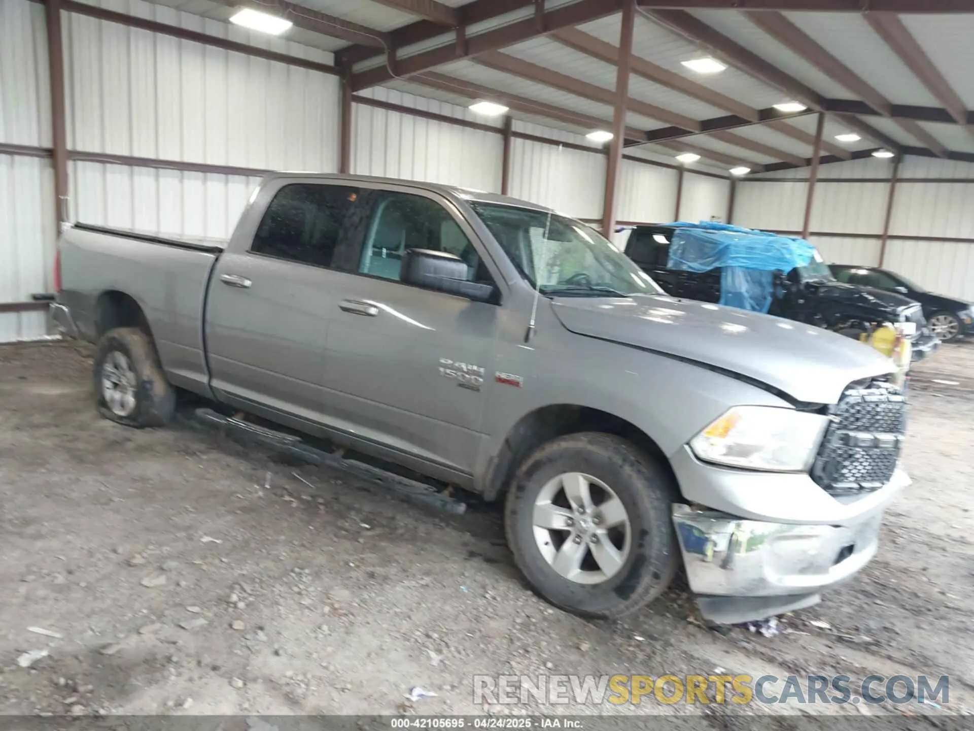 1 Photograph of a damaged car 1C6RR7TT8KS649717 RAM 1500 CLASSIC 2019