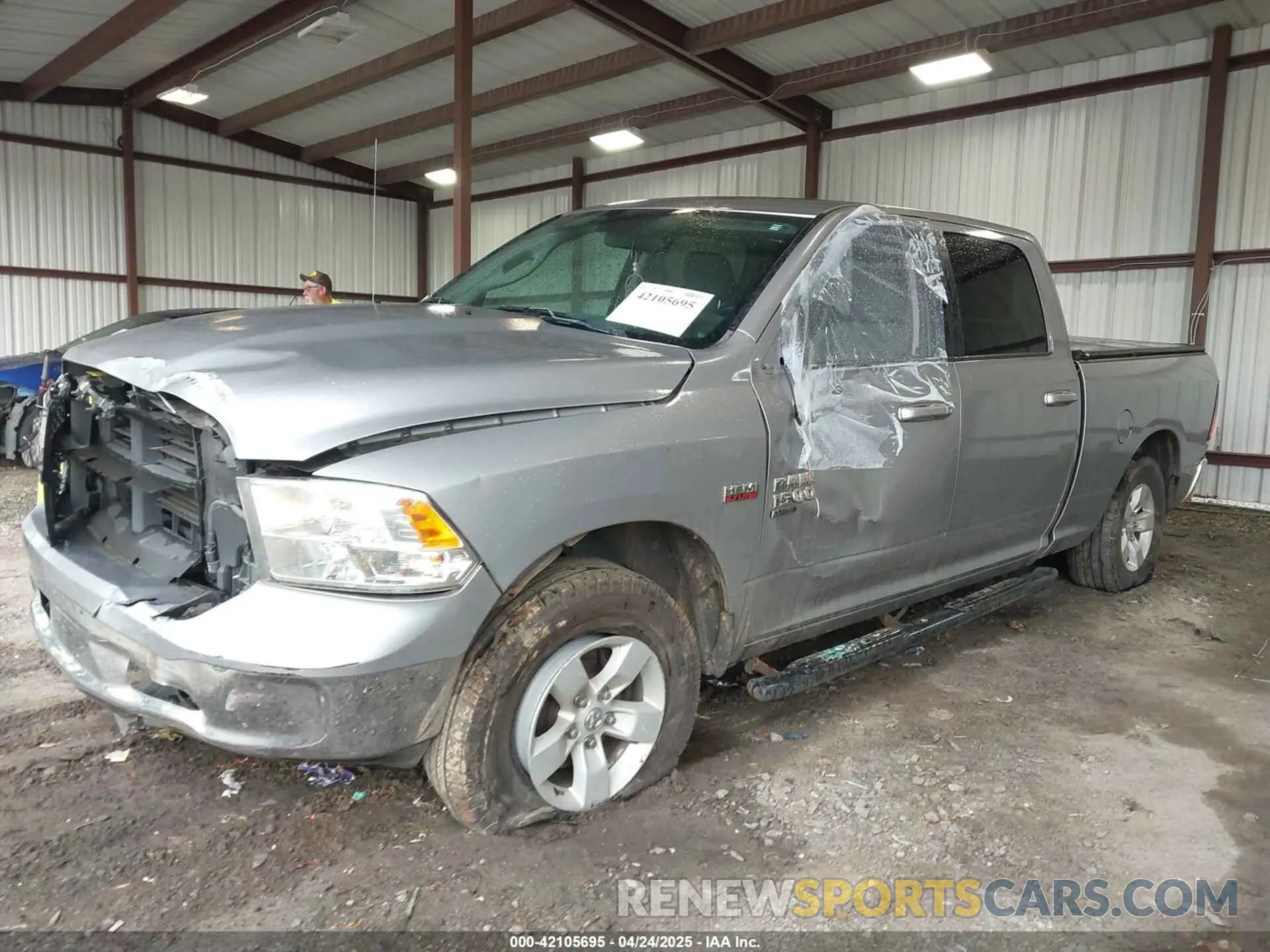 6 Photograph of a damaged car 1C6RR7TT8KS649717 RAM 1500 CLASSIC 2019
