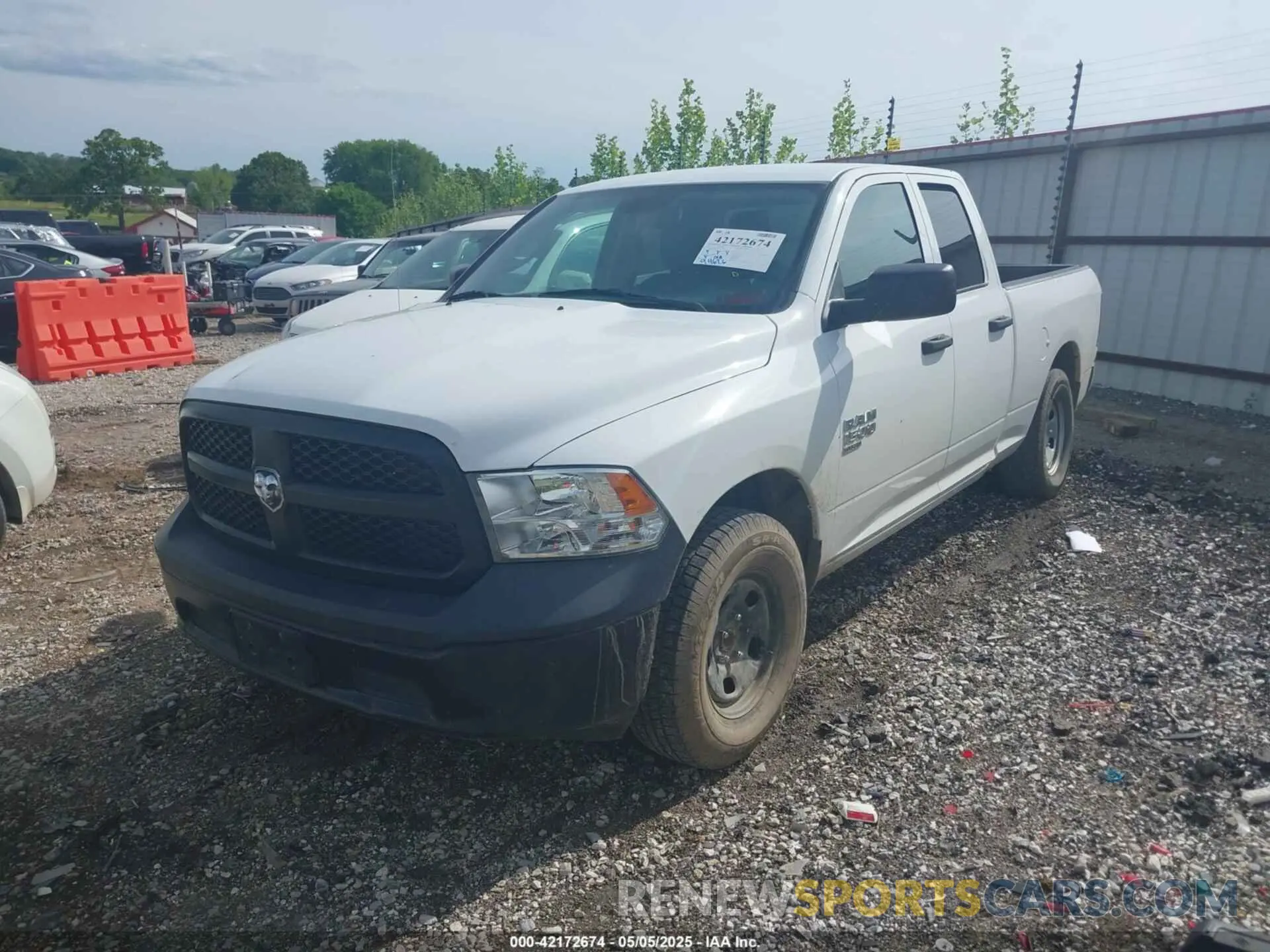 2 Photograph of a damaged car 1C6RR6FG0LS103679 RAM 1500 CLASSIC 2020