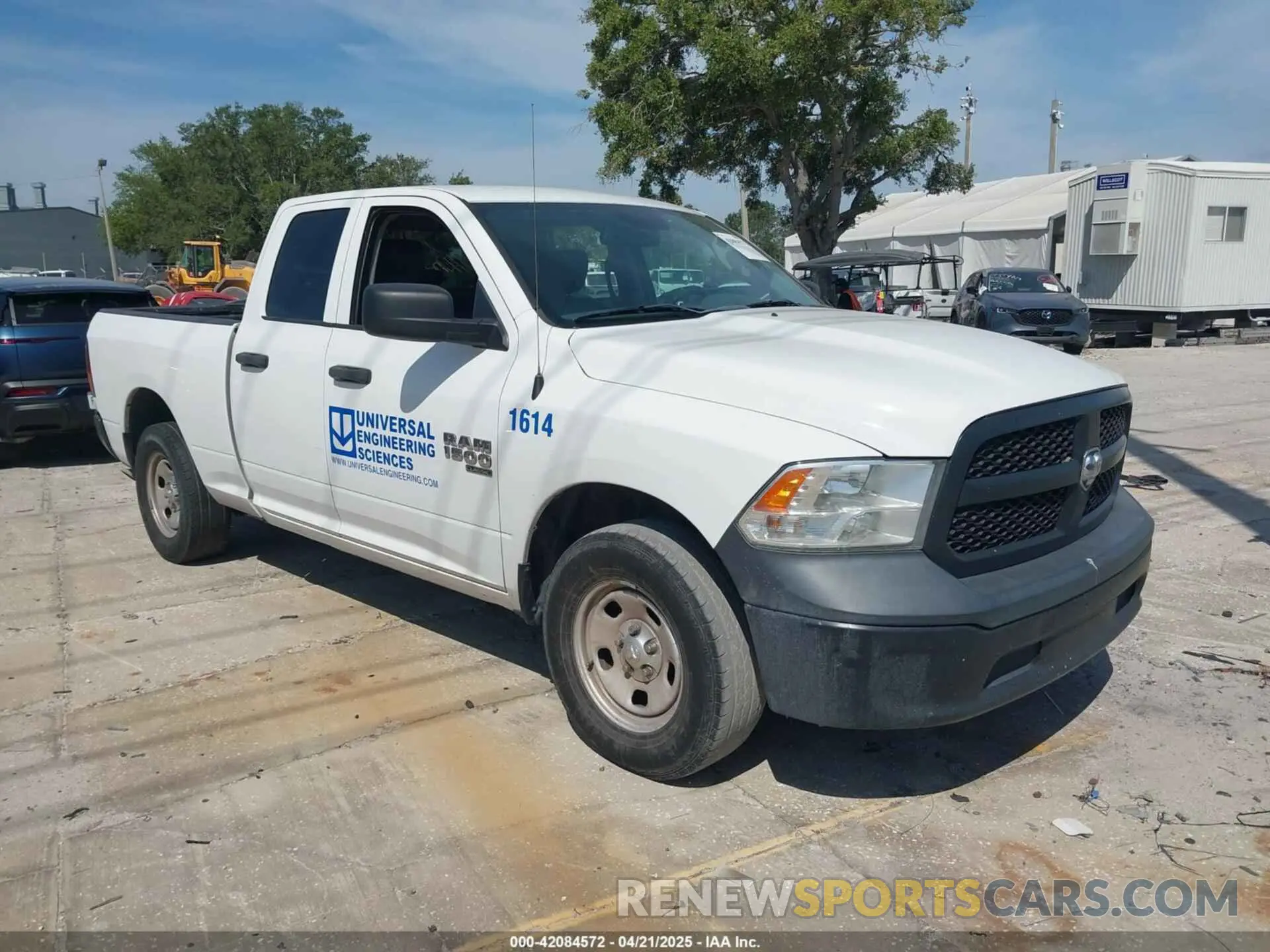 1 Photograph of a damaged car 1C6RR6FGXLS117749 RAM 1500 CLASSIC 2020