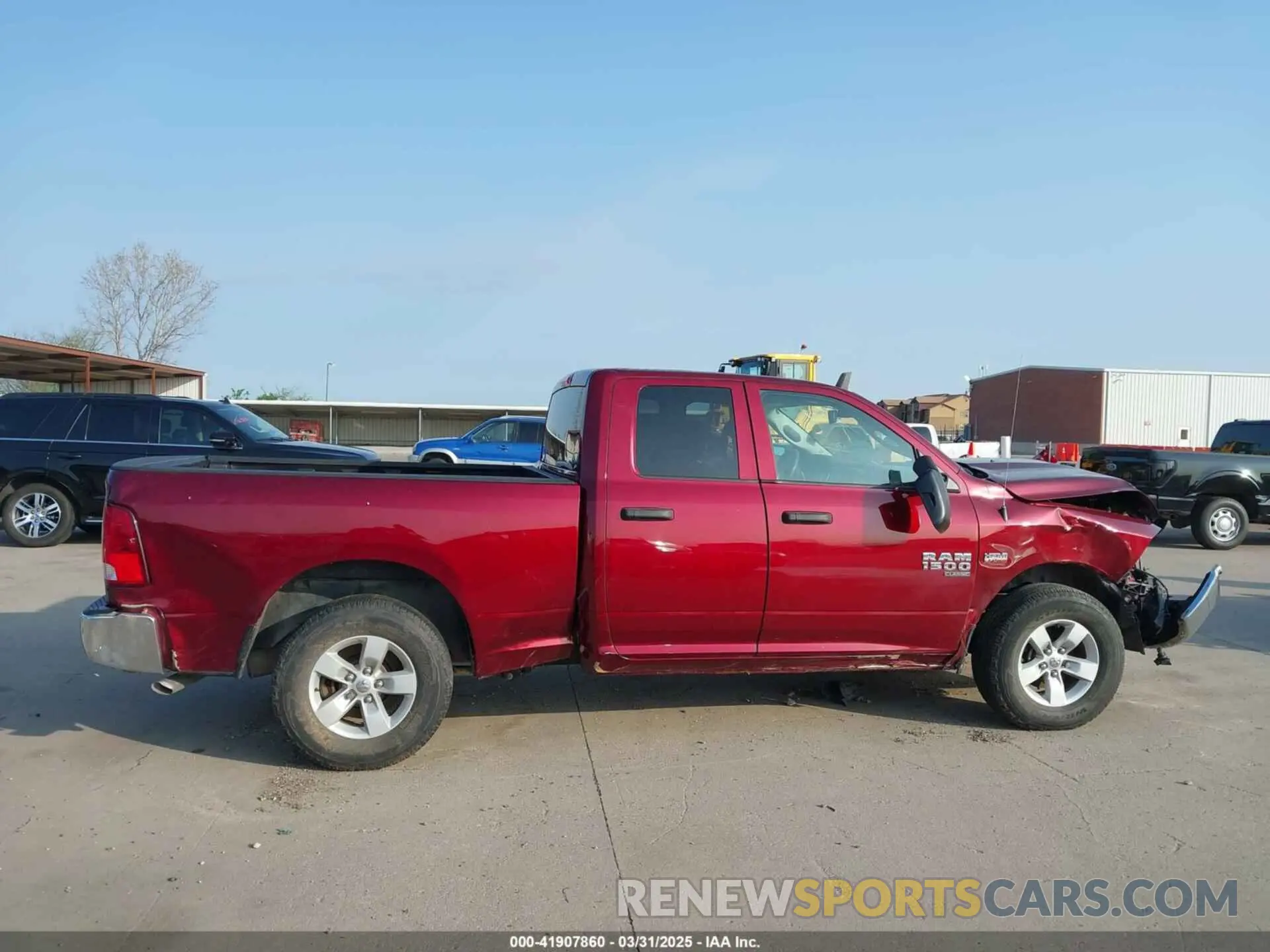 13 Photograph of a damaged car 1C6RR6FT0LS103629 RAM 1500 CLASSIC 2020
