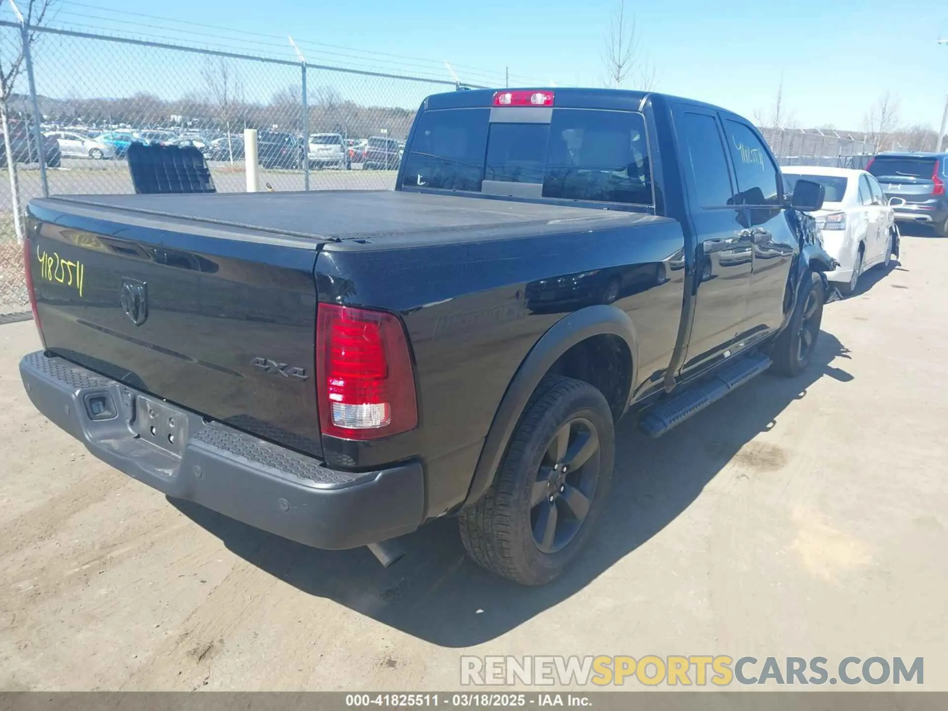 4 Photograph of a damaged car 1C6RR7GG5LS138027 RAM 1500 CLASSIC 2020