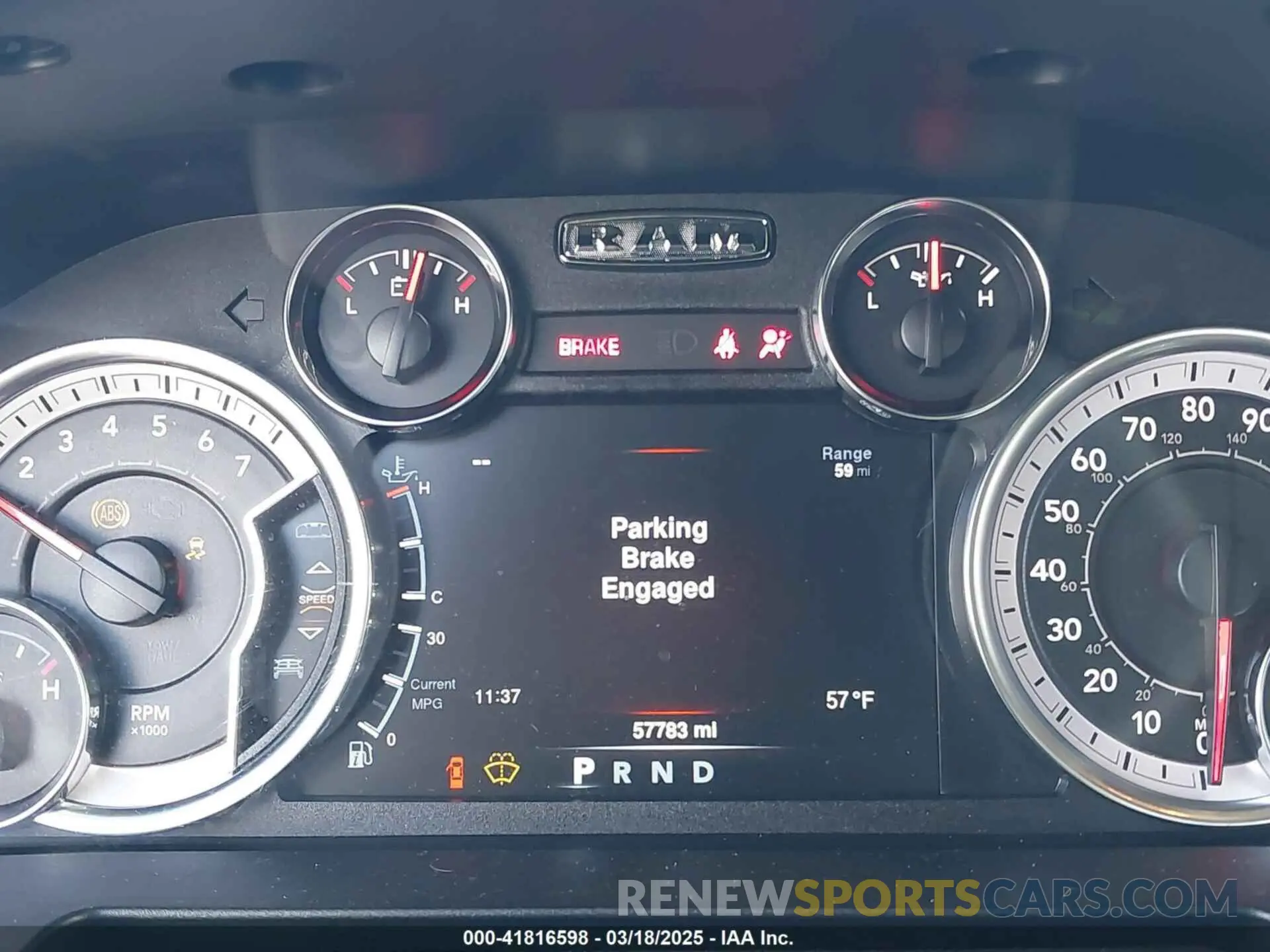 7 Фотография поврежденного автомобиля 1C6RR7GT8LS159824 RAM 1500 CLASSIC 2020
