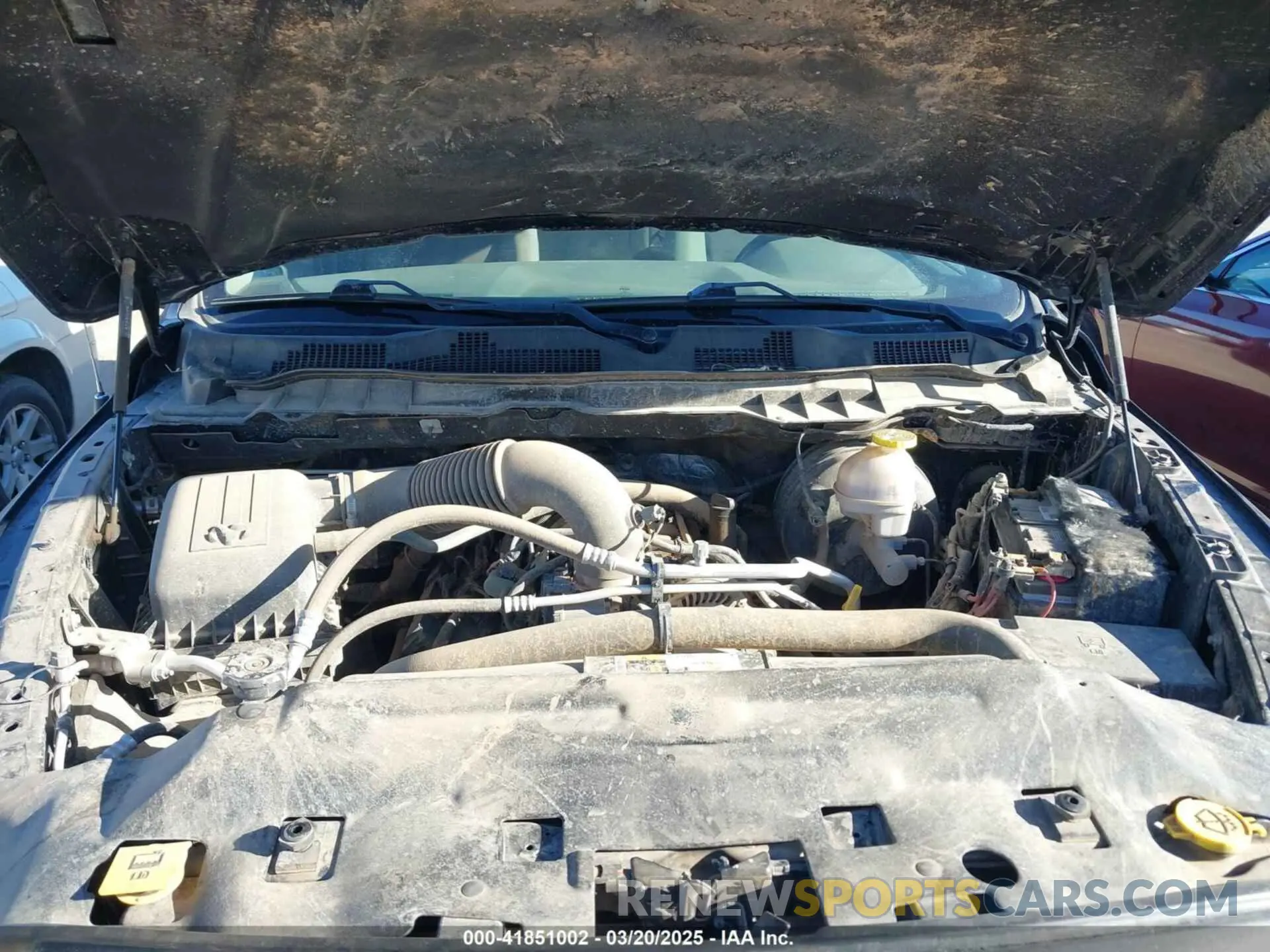 10 Photograph of a damaged car 1C6RR7LT4LS136952 RAM 1500 CLASSIC 2020