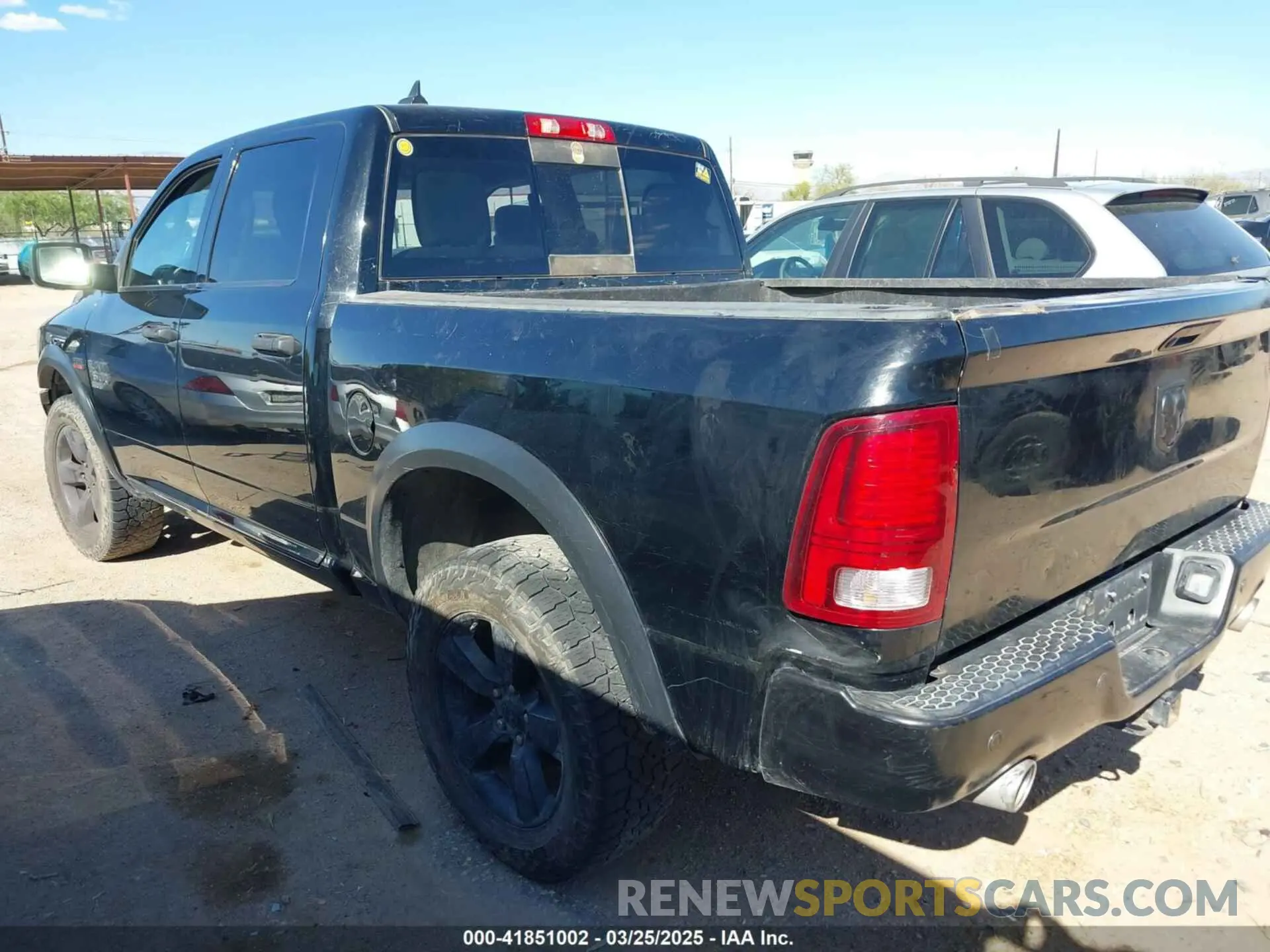 3 Photograph of a damaged car 1C6RR7LT4LS136952 RAM 1500 CLASSIC 2020