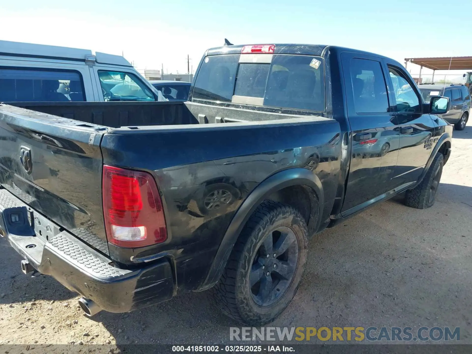 4 Photograph of a damaged car 1C6RR7LT4LS136952 RAM 1500 CLASSIC 2020