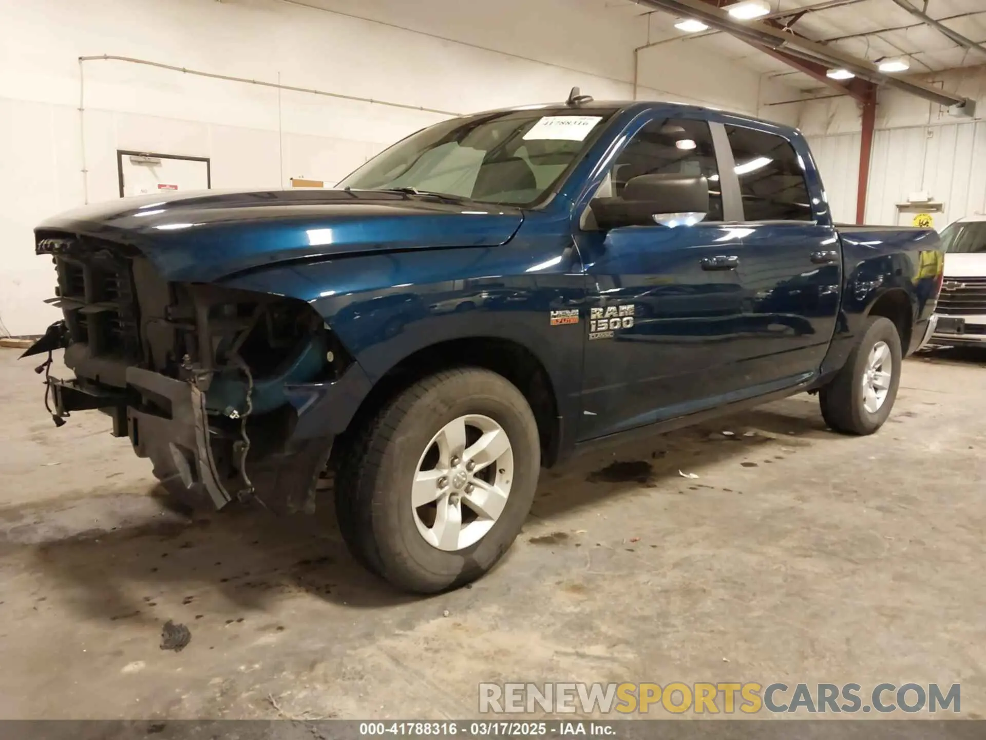 2 Photograph of a damaged car 3C6RR7LT5LG152505 RAM 1500 CLASSIC 2020