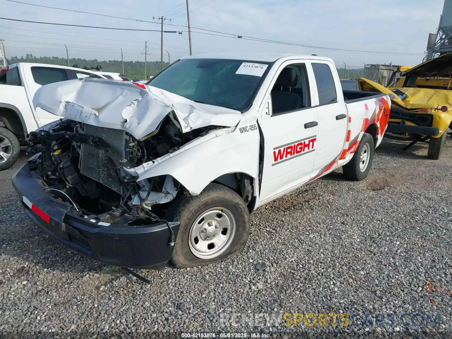 2 Photograph of a damaged car 1C6RR6FG0MS598371 RAM 1500 CLASSIC 2021