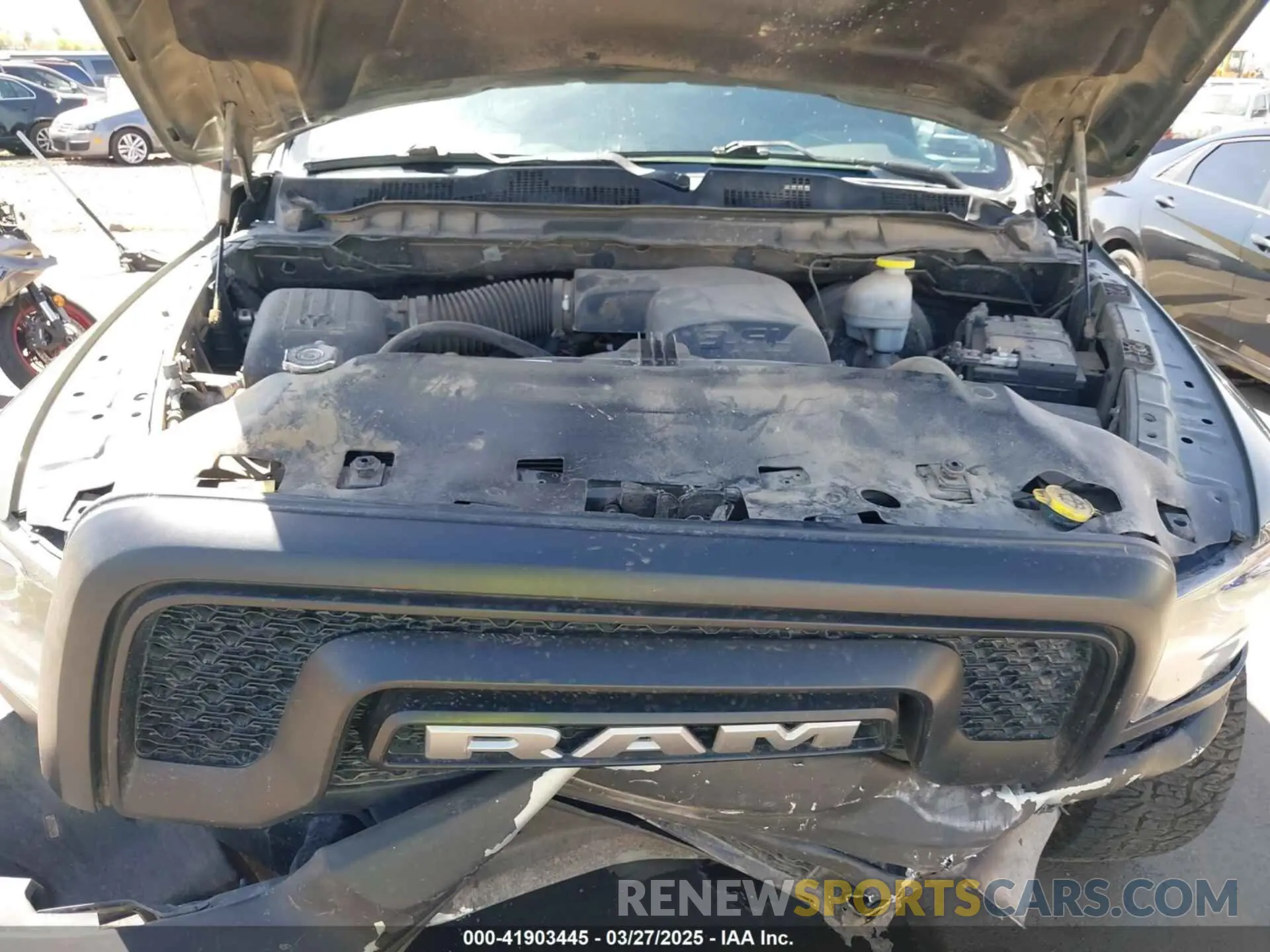 10 Photograph of a damaged car 1C6RR6GG5MS586277 RAM 1500 CLASSIC 2021
