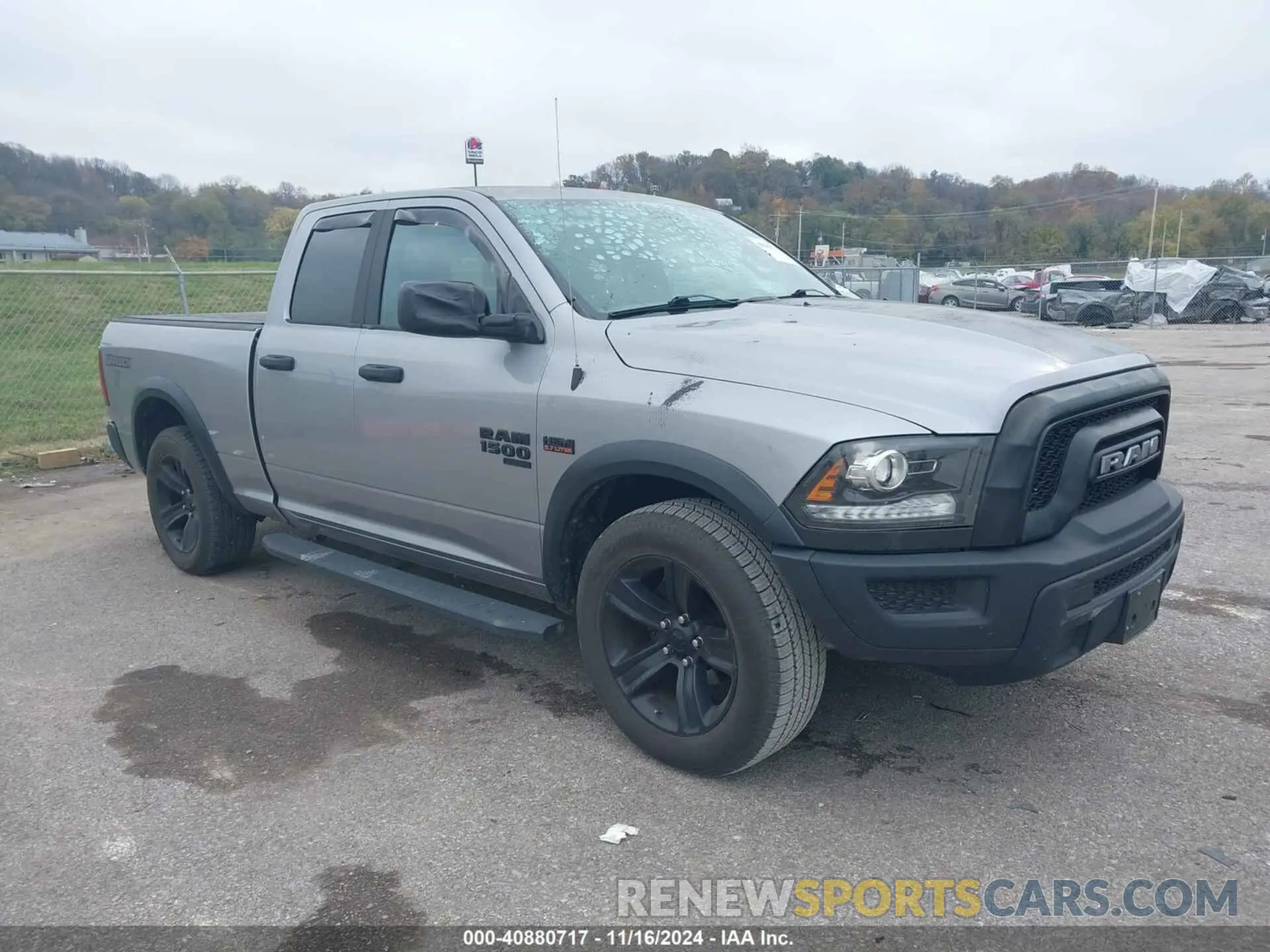 1 Photograph of a damaged car 1C6RR6GT5MS515450 RAM 1500 CLASSIC 2021