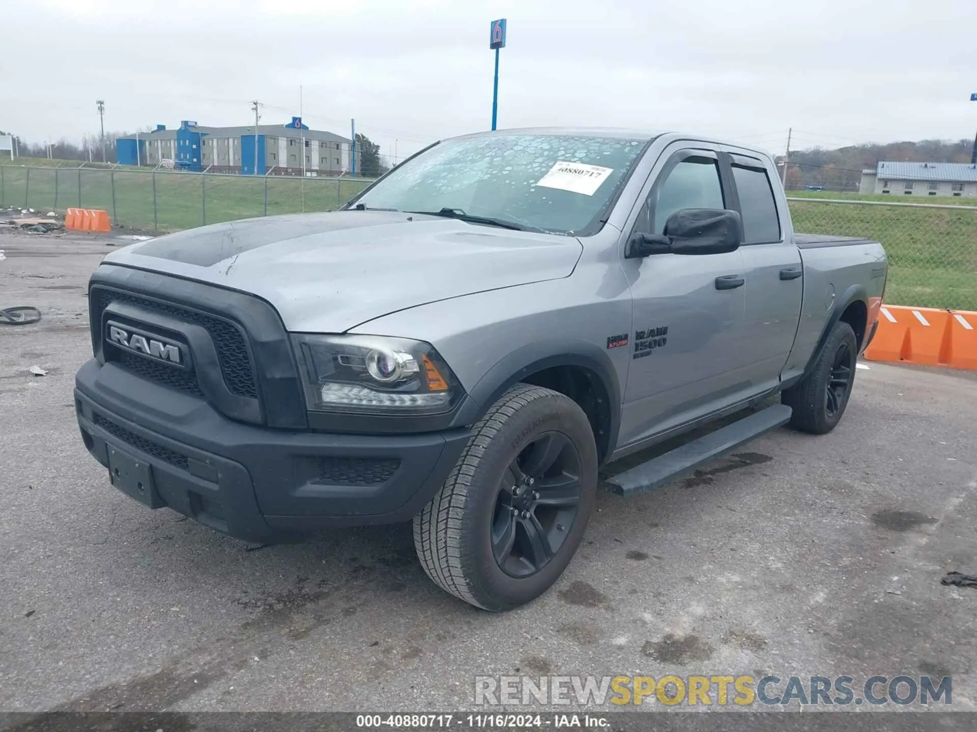 2 Photograph of a damaged car 1C6RR6GT5MS515450 RAM 1500 CLASSIC 2021