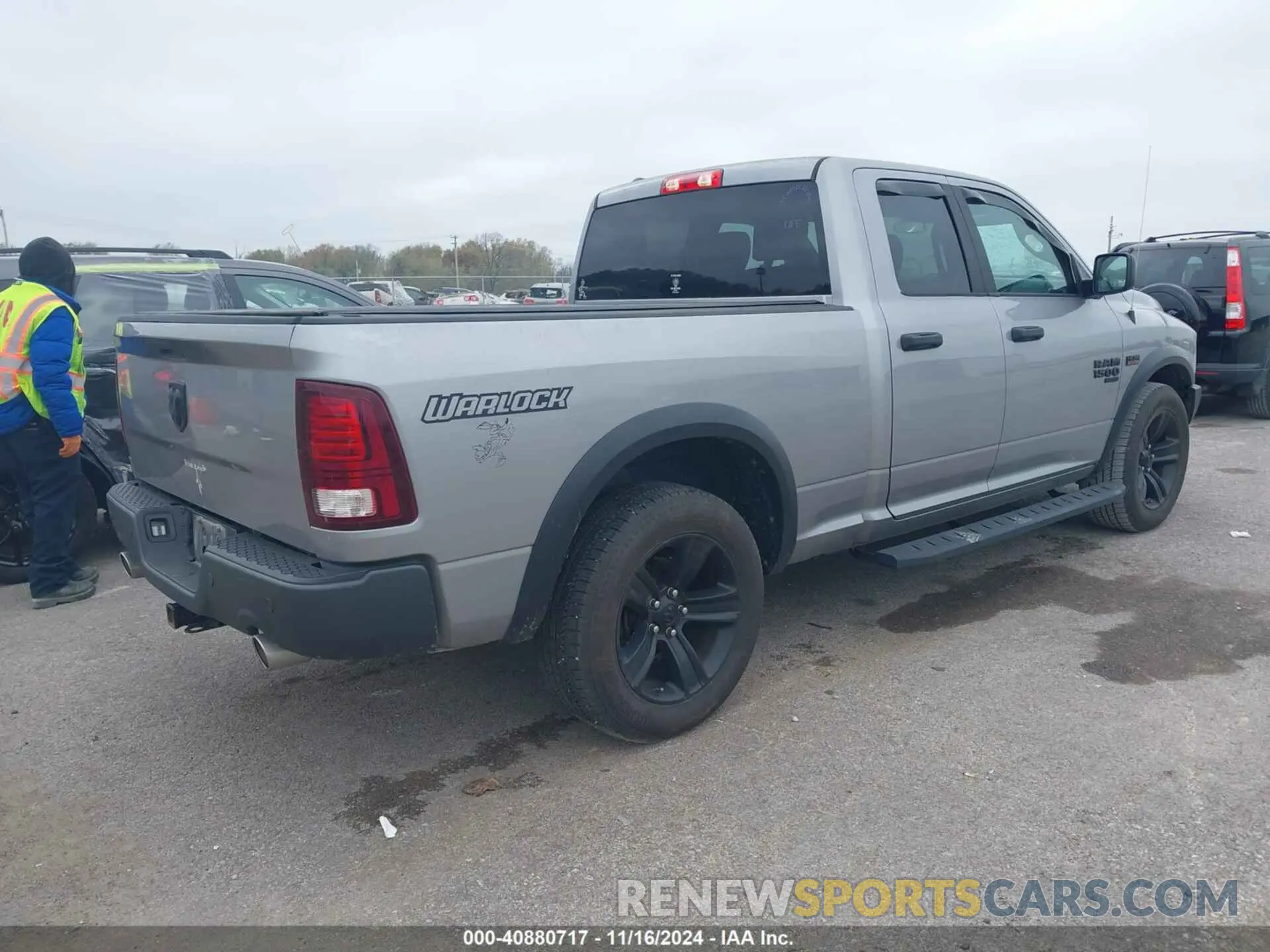 4 Photograph of a damaged car 1C6RR6GT5MS515450 RAM 1500 CLASSIC 2021