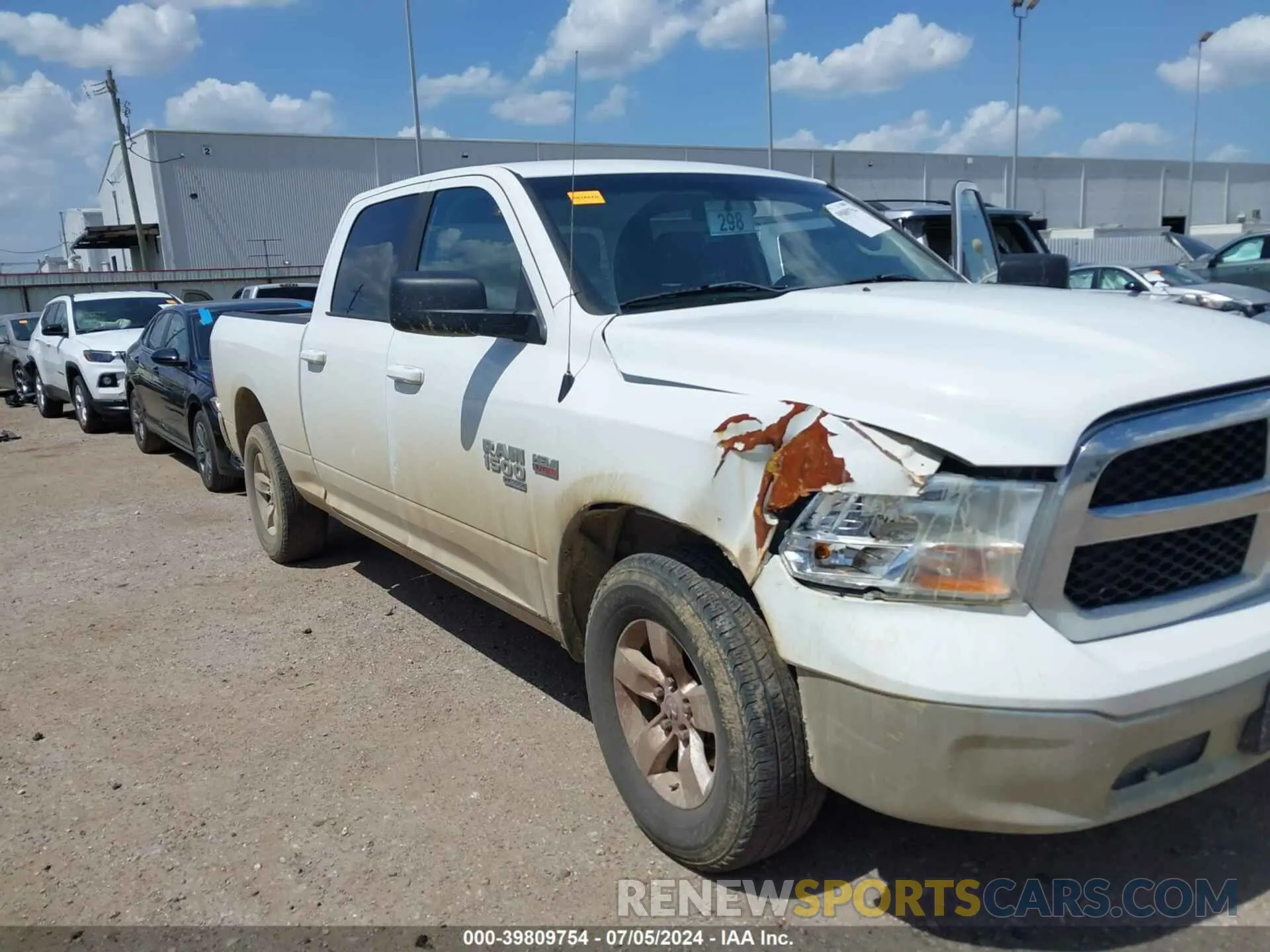 6 Photograph of a damaged car 1C6RR6TT3MS515940 RAM 1500 CLASSIC 2021