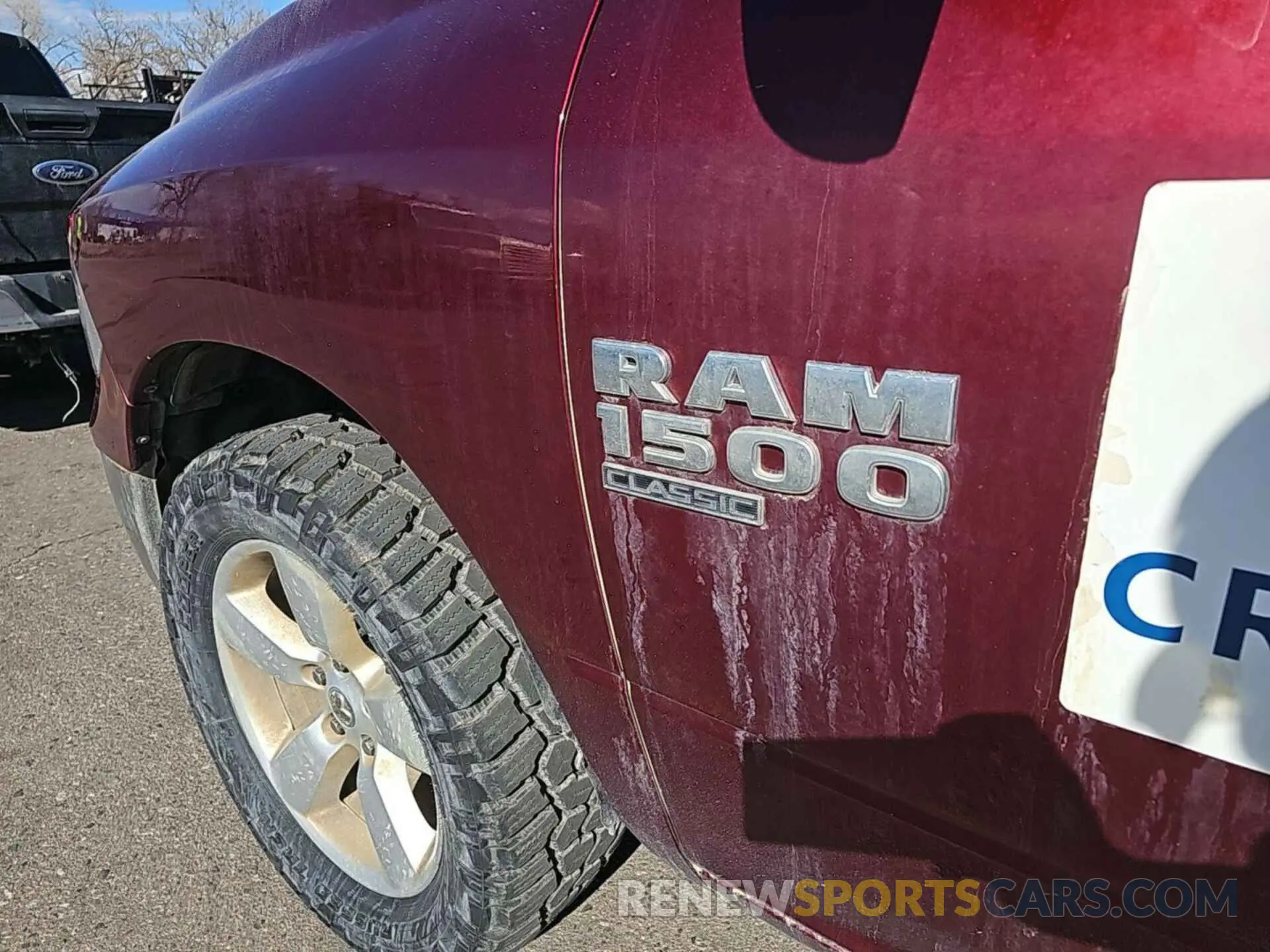 2 Photograph of a damaged car 1C6RR7FG5MS574105 RAM 1500 CLASSIC 2021