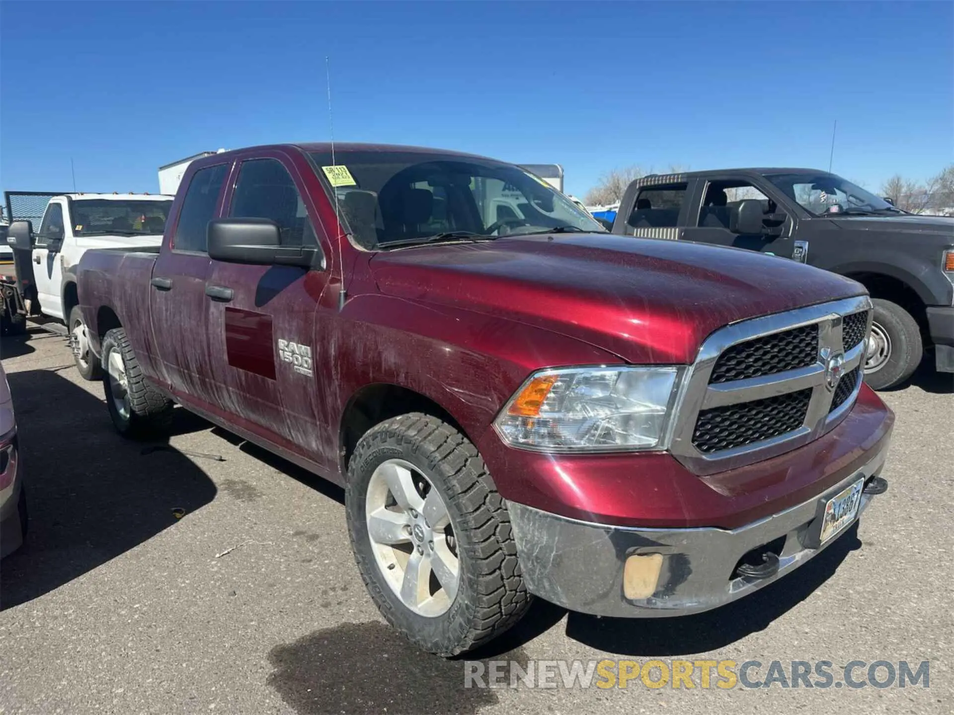 22 Photograph of a damaged car 1C6RR7FG5MS574105 RAM 1500 CLASSIC 2021