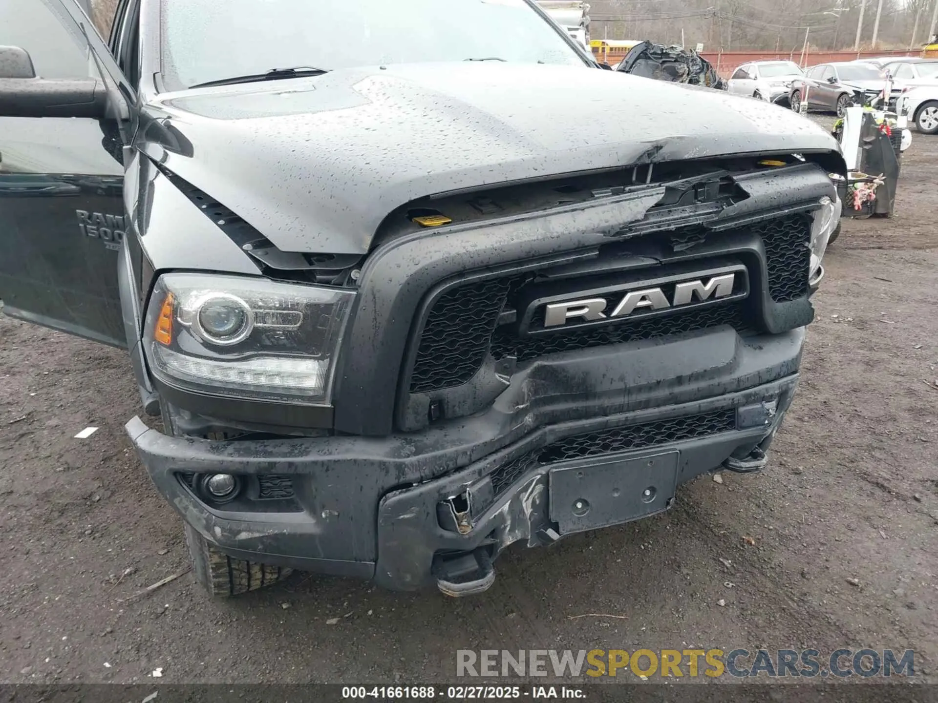 17 Photograph of a damaged car 1C6RR7GG0MS555492 RAM 1500 CLASSIC 2021