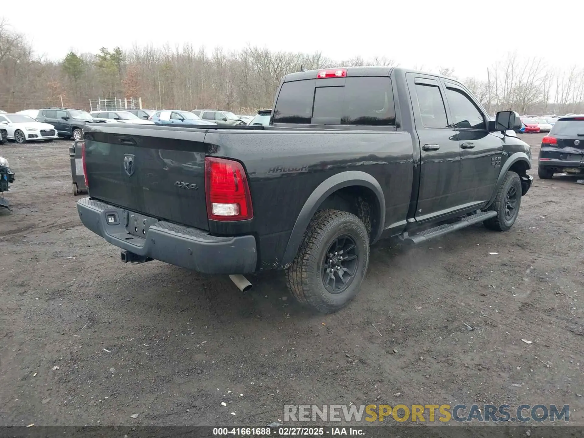 4 Photograph of a damaged car 1C6RR7GG0MS555492 RAM 1500 CLASSIC 2021