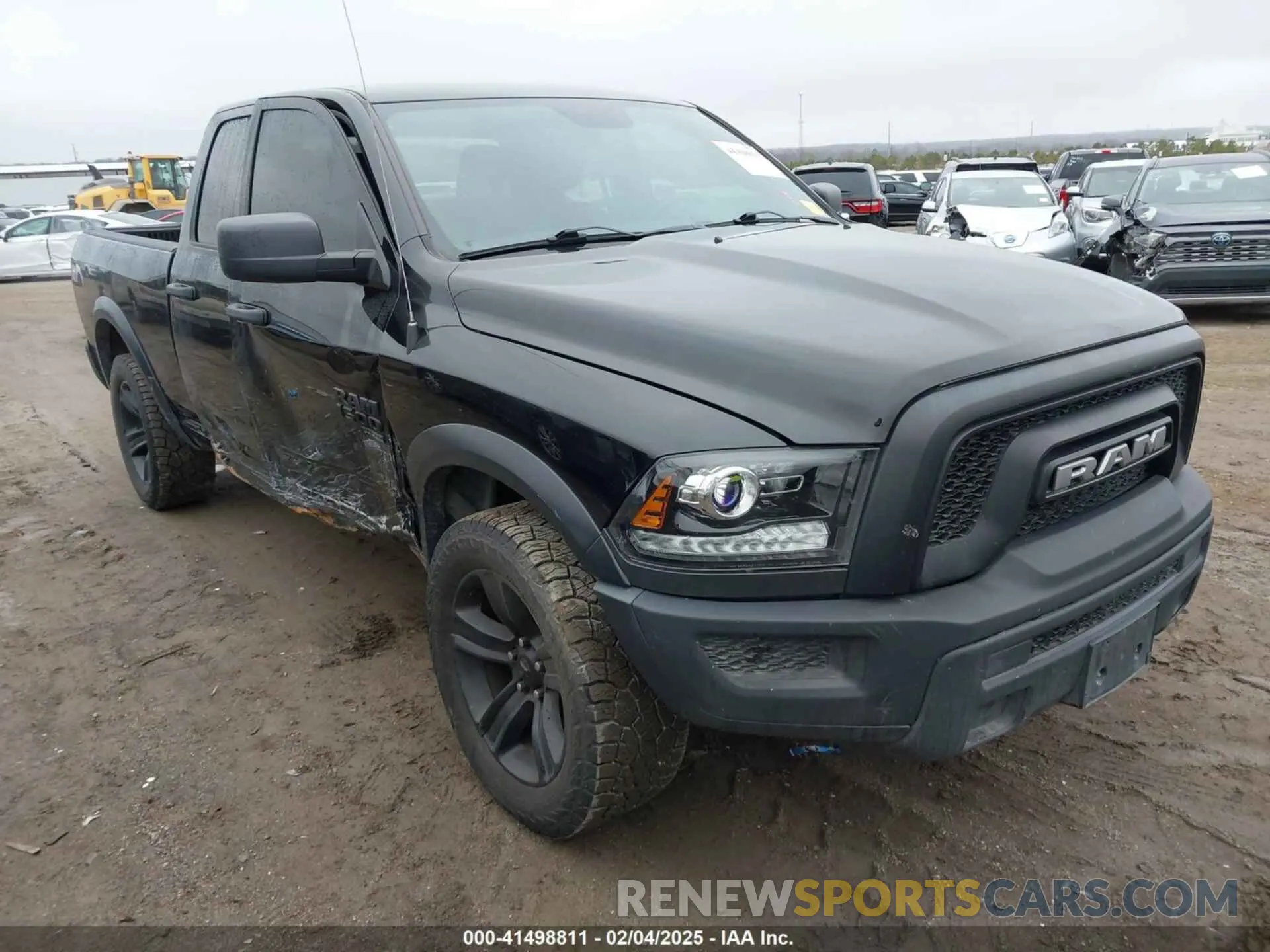 1 Photograph of a damaged car 1C6RR7GG1MS505815 RAM 1500 CLASSIC 2021