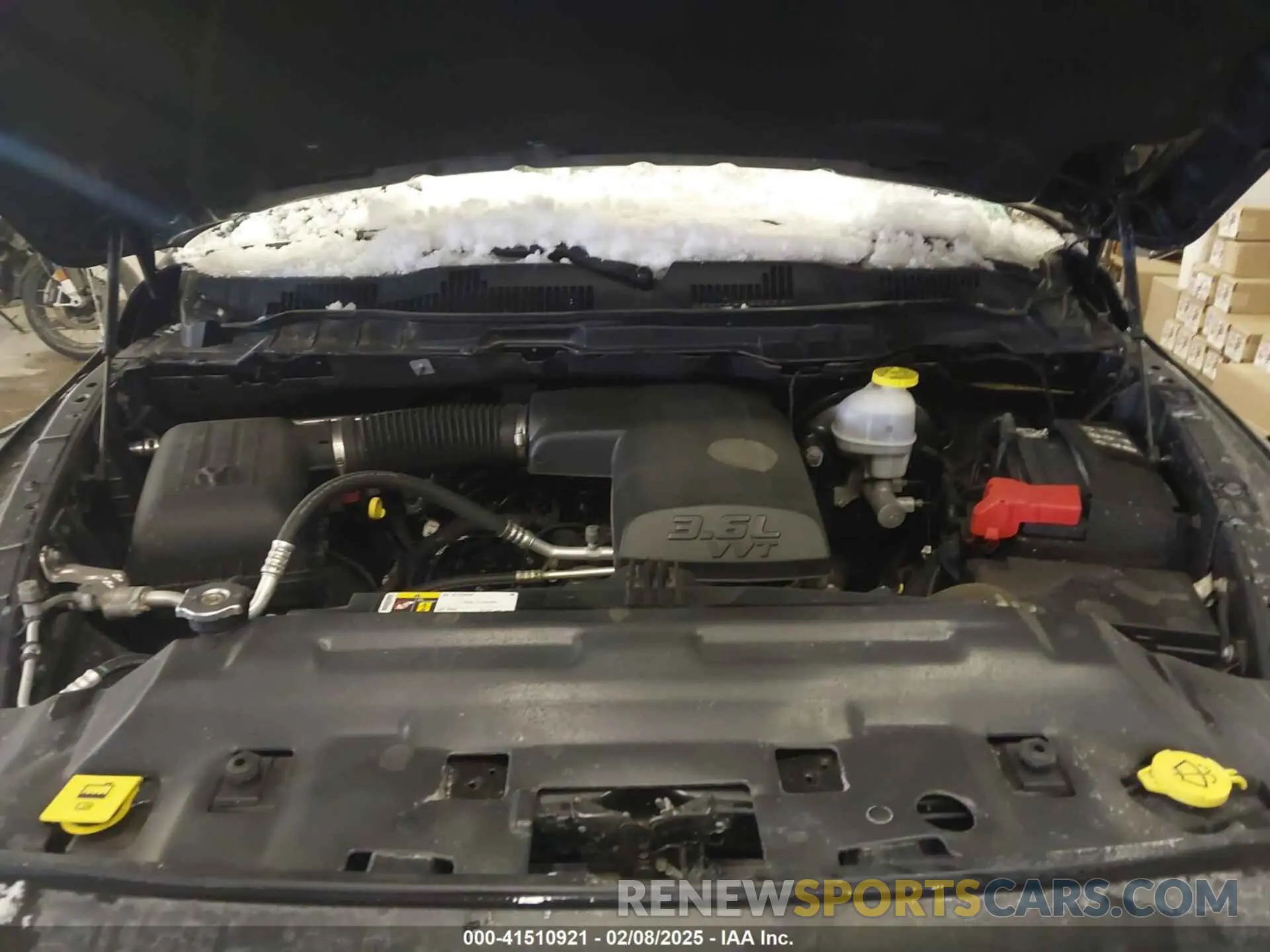 10 Photograph of a damaged car 1C6RR7GG2MS507332 RAM 1500 CLASSIC 2021
