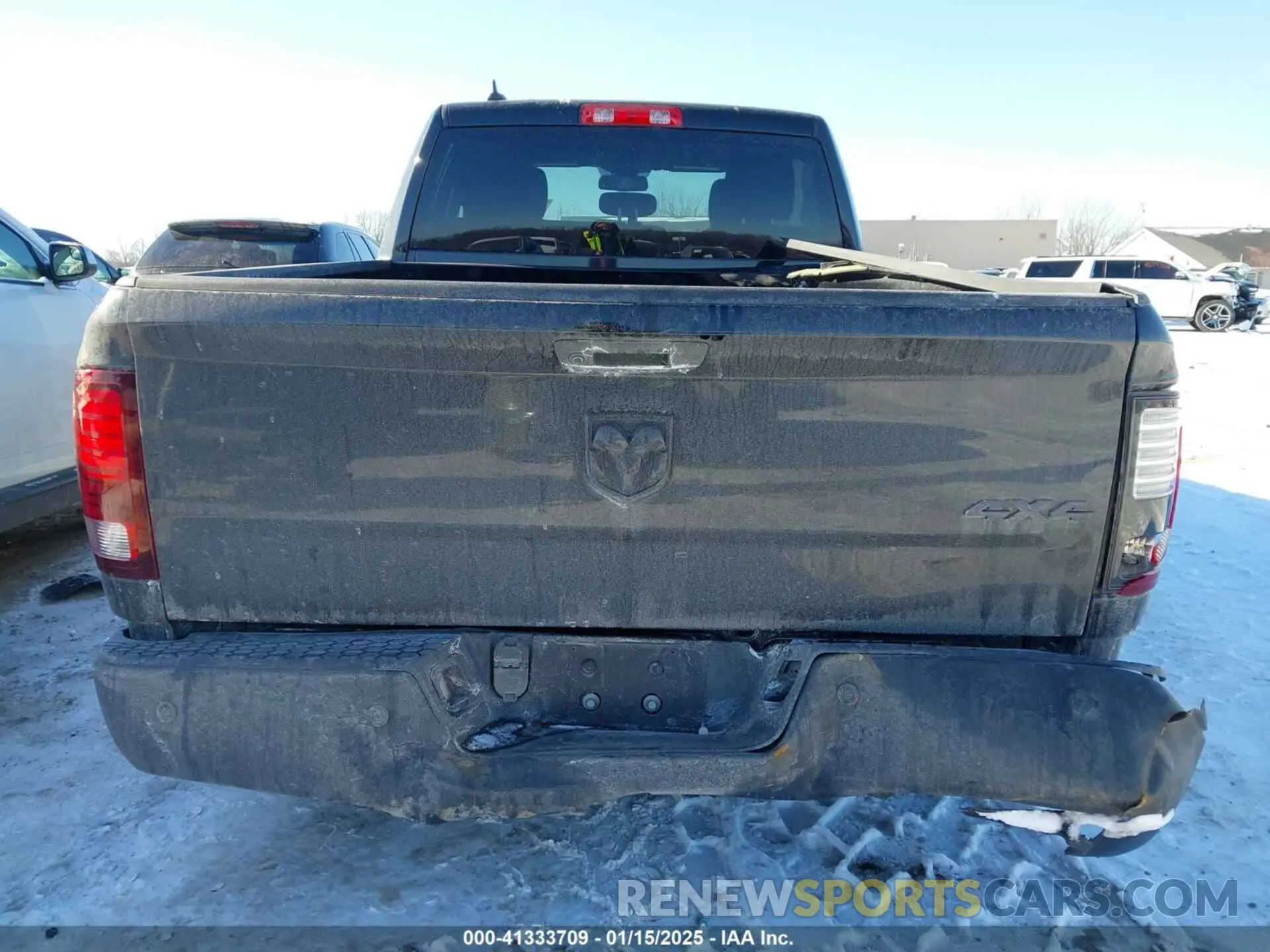 17 Photograph of a damaged car 1C6RR7GG3MS510773 RAM 1500 CLASSIC 2021