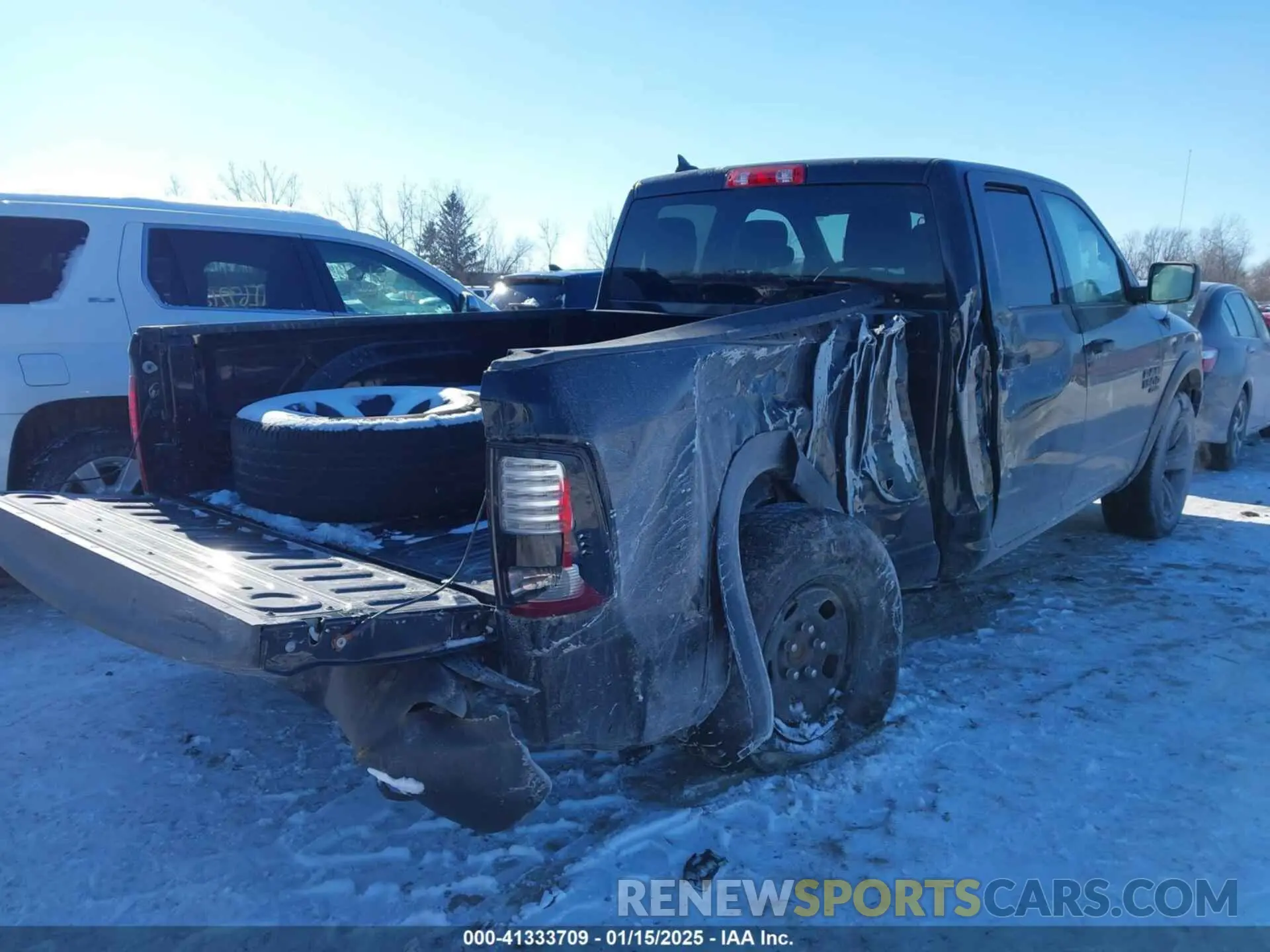 4 Photograph of a damaged car 1C6RR7GG3MS510773 RAM 1500 CLASSIC 2021
