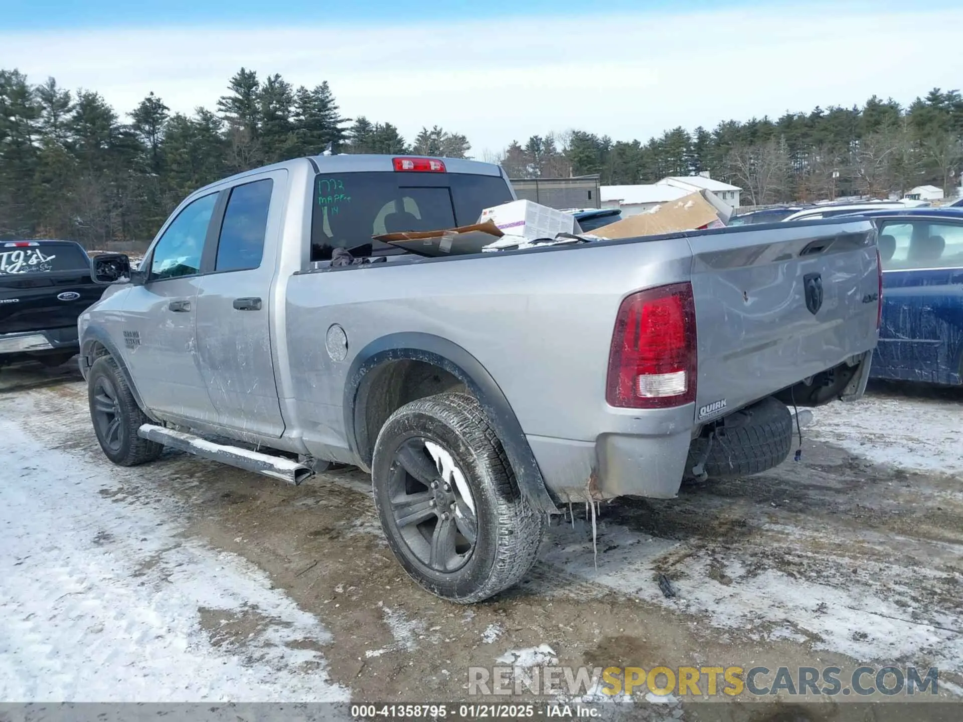 14 Фотография поврежденного автомобиля 1C6RR7GG6MS582308 RAM 1500 CLASSIC 2021