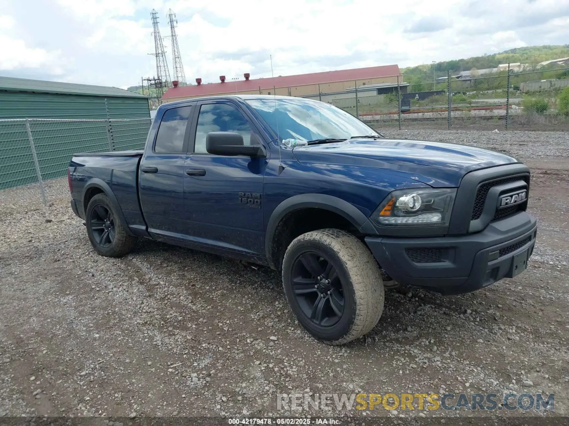 1 Photograph of a damaged car 1C6RR7GG6MS588626 RAM 1500 CLASSIC 2021