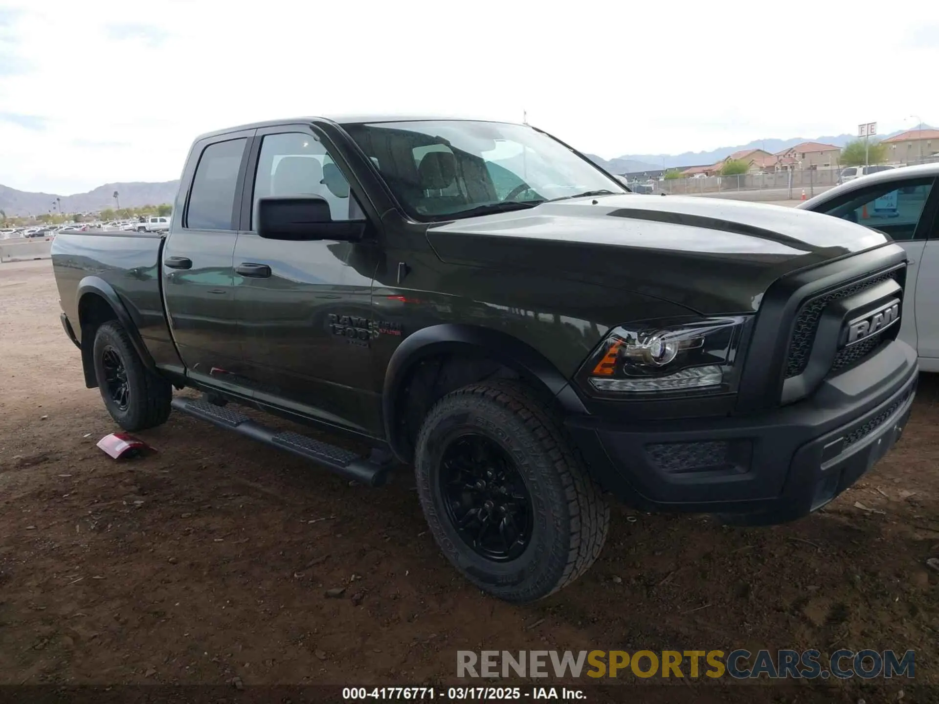 1 Photograph of a damaged car 1C6RR7GT0MS583144 RAM 1500 CLASSIC 2021
