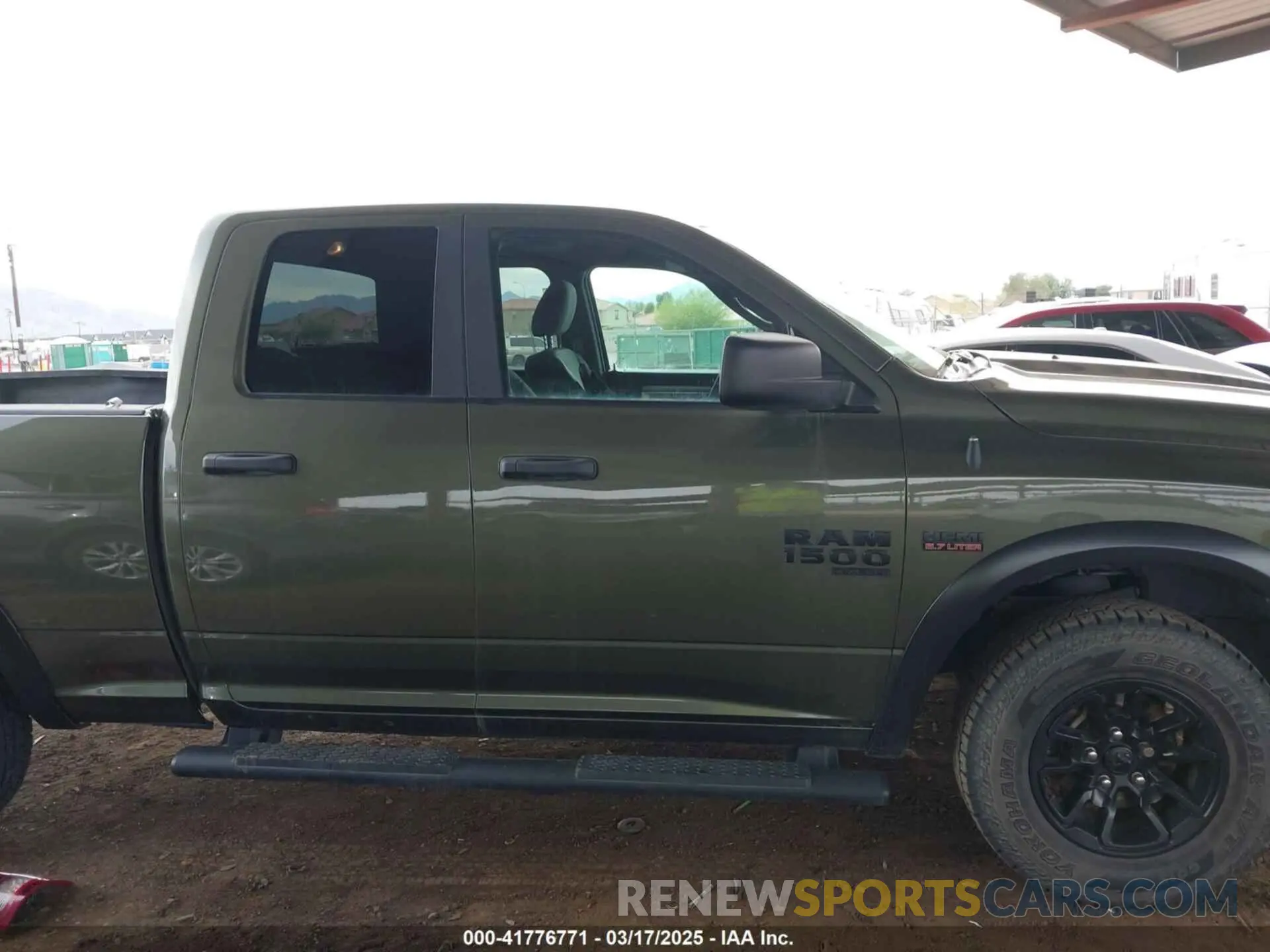 13 Photograph of a damaged car 1C6RR7GT0MS583144 RAM 1500 CLASSIC 2021