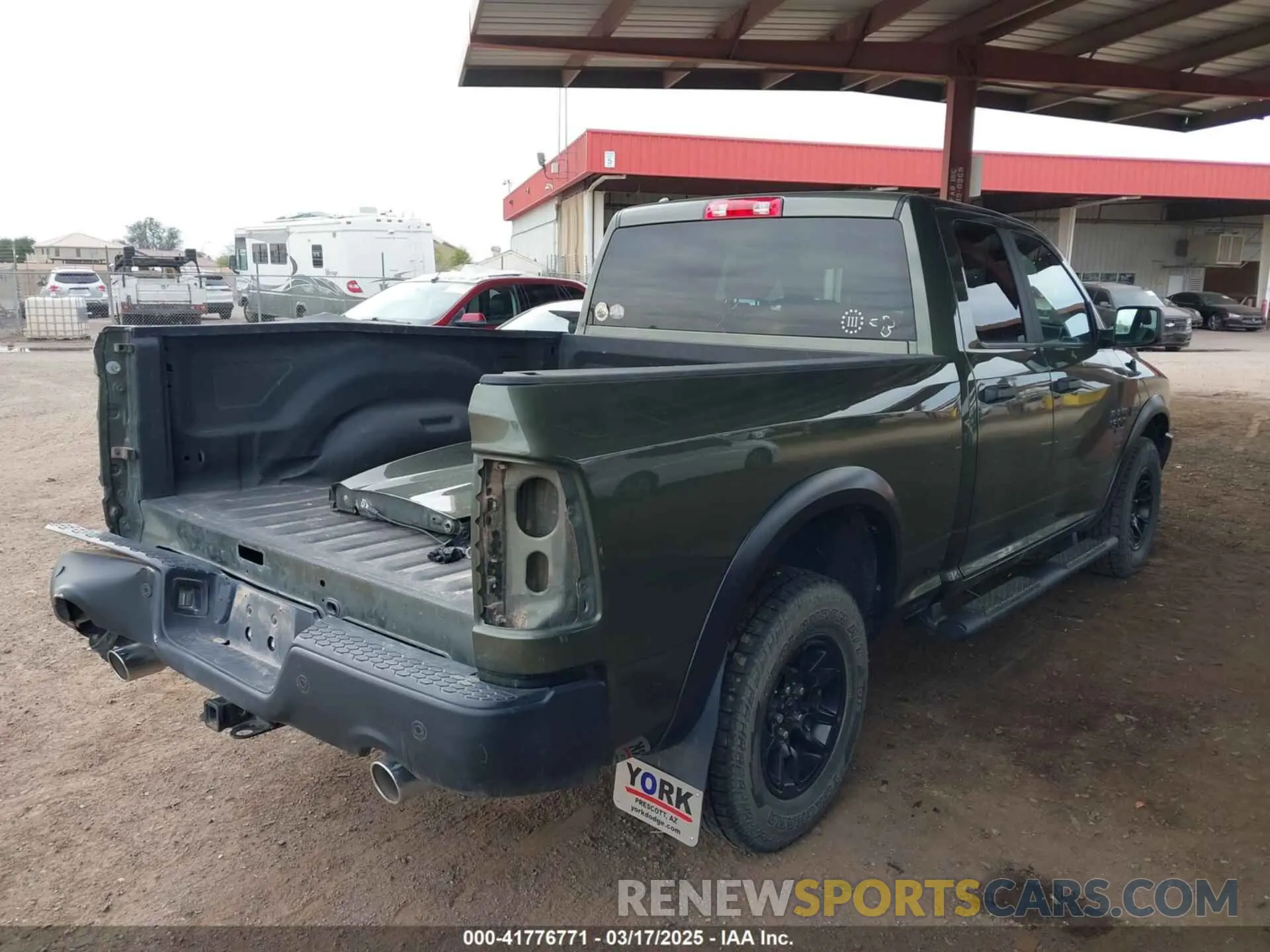 4 Photograph of a damaged car 1C6RR7GT0MS583144 RAM 1500 CLASSIC 2021
