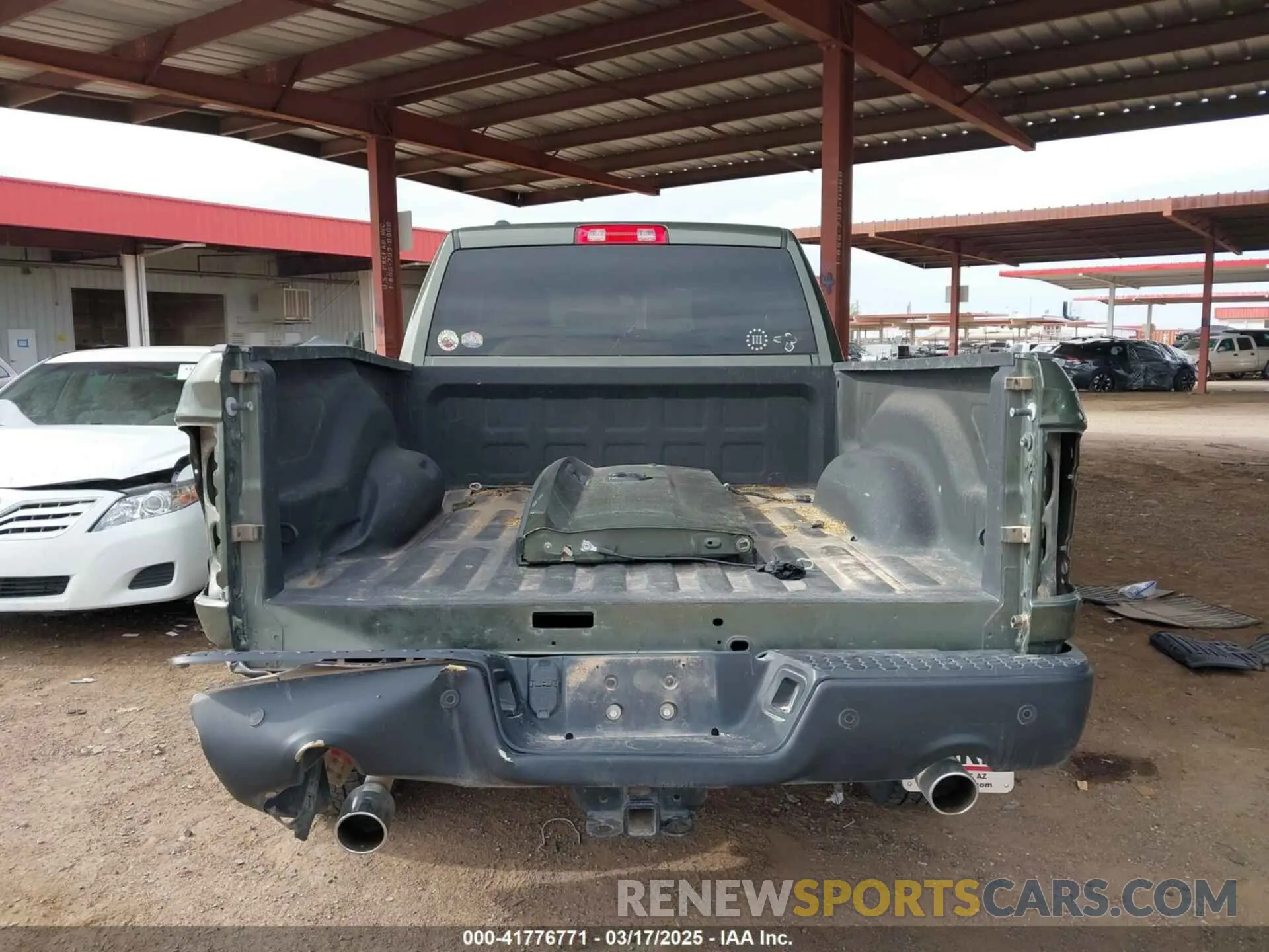 6 Photograph of a damaged car 1C6RR7GT0MS583144 RAM 1500 CLASSIC 2021